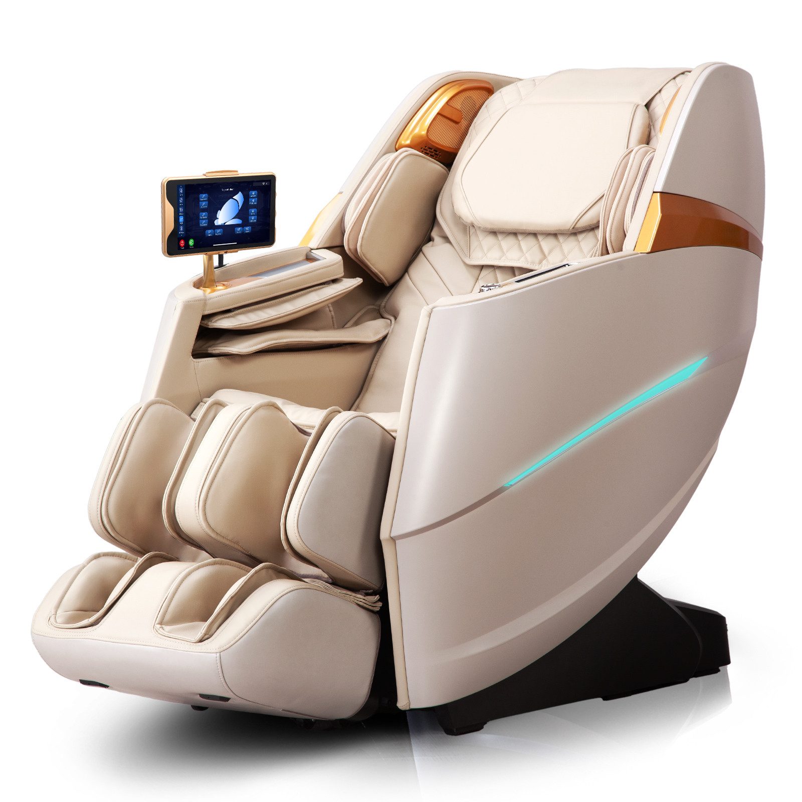 HealthRelife Massagesessel Neuauflage 2026 Business Class, Ganzkörpermassagesessel (1-St), mit Körperscan, Shiatsu, verstellbarer Wadenstütze & Wadenknetmassage