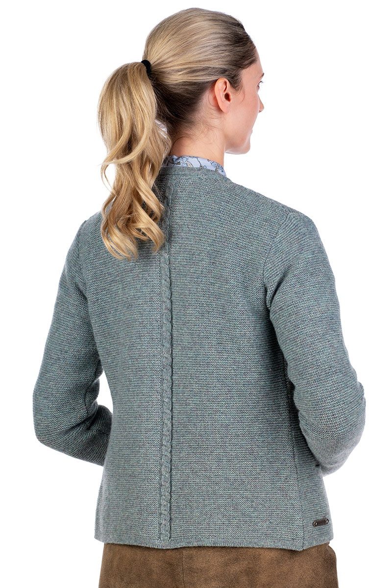 Hammerschmid Trachtenstrickjacke Trachten Strickjacke - FINNLAND - old sage günstig online kaufen