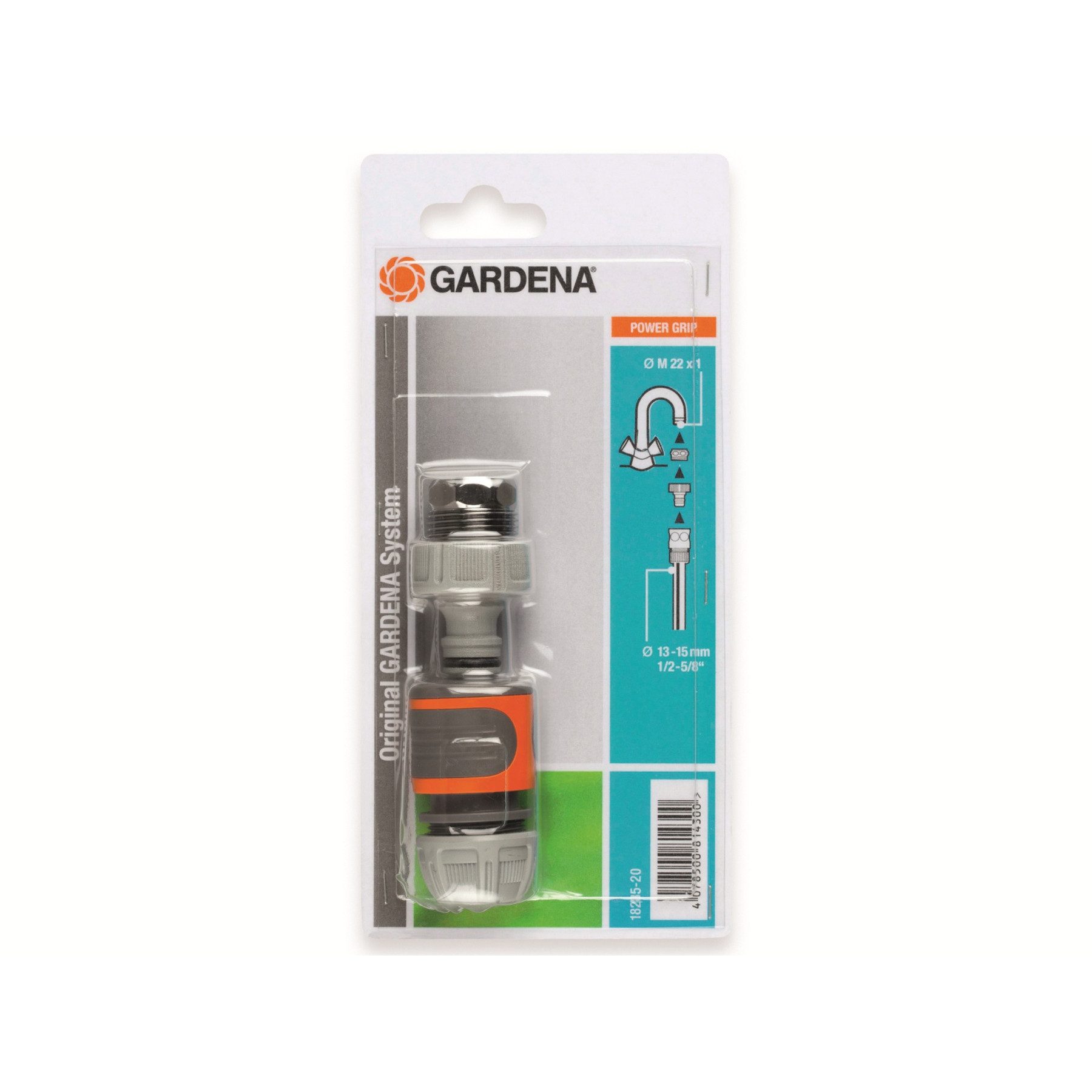 GARDENA Bewässerungssystem GARDENA Schnellanschluss-Satz 18285-20, 3-teilig