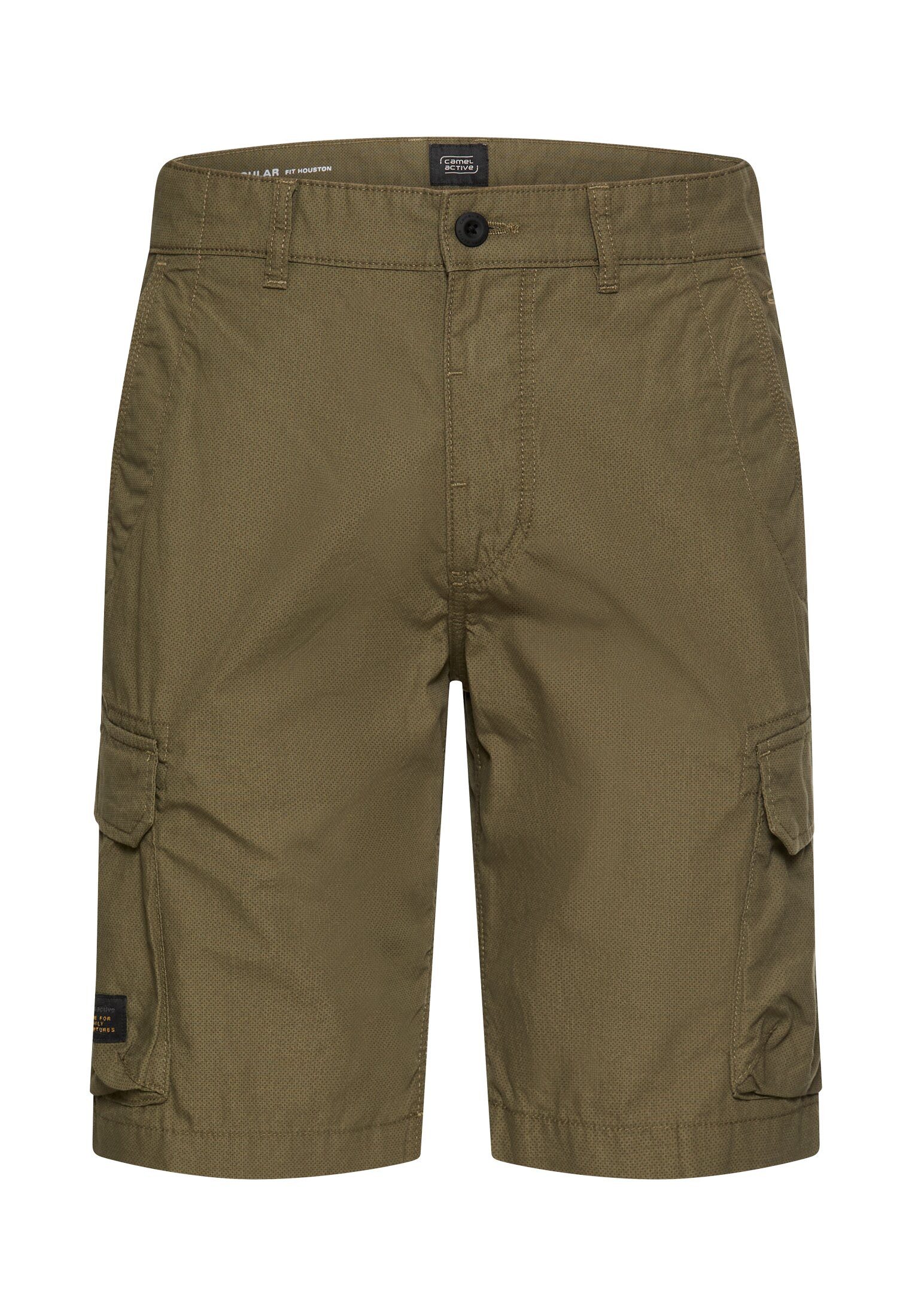 camel active Cargobermudas mit Cargo-Taschen und Stretch