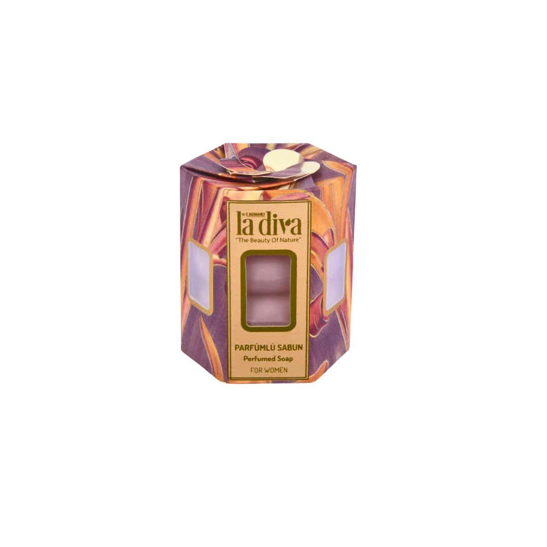 Handseife Hotelseife runde Seife Mini Seife 4x45 g, 4-tlg., wohlriechend und handlich, Parfümierte Damenseife