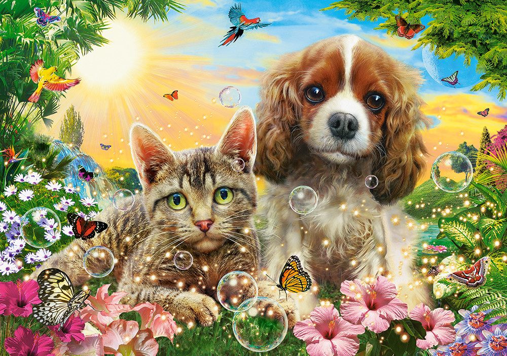 Castorland Puzzle Süße Kumpels, Puzzleteile