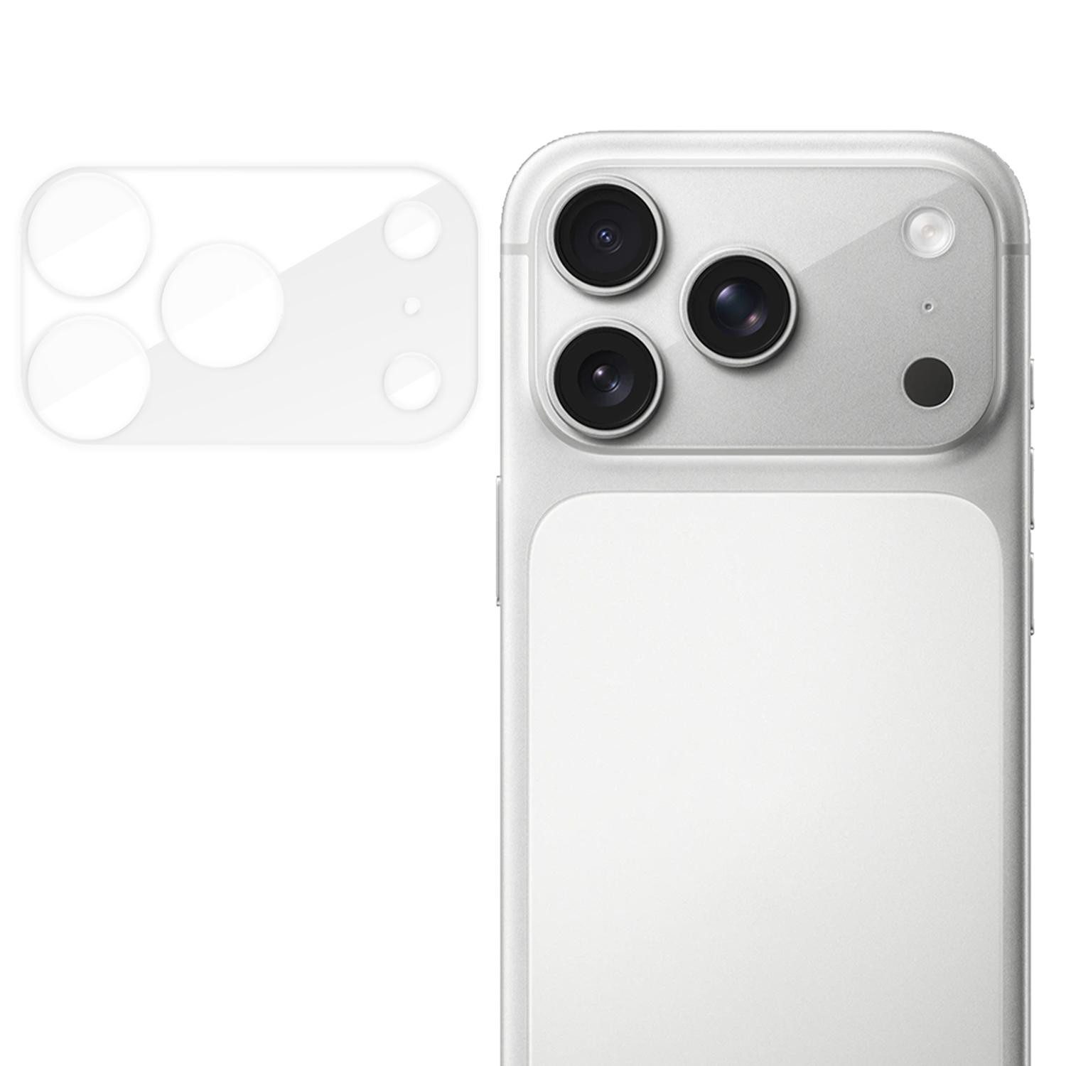 Protectorking Kameraschutzglas 1x Kameraschutz HD klar 9H Panzerglas Hartglas Linse Kamera Protector für iPhone 18 Pro Max, 1 Stück, Kameraschutz, Linsenschutz, Objektivschutz, kratz- & stoßfest