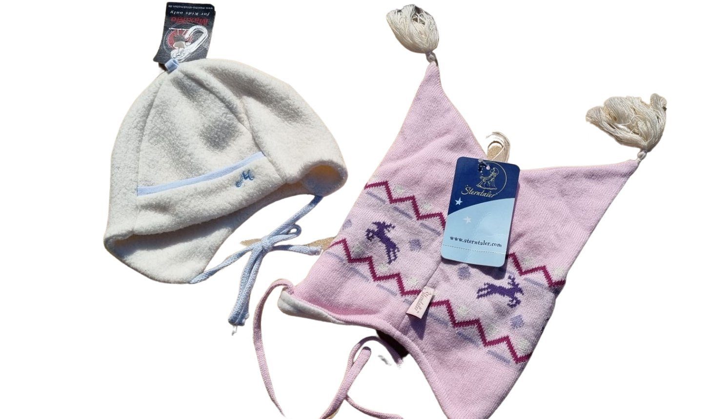 Bellezza Strickmütze »Mütze Wintermütze Babymütze Mädchen (Set 24/22) - 2  Stück - mehrfarbig - Größe 45« online kaufen | OTTO