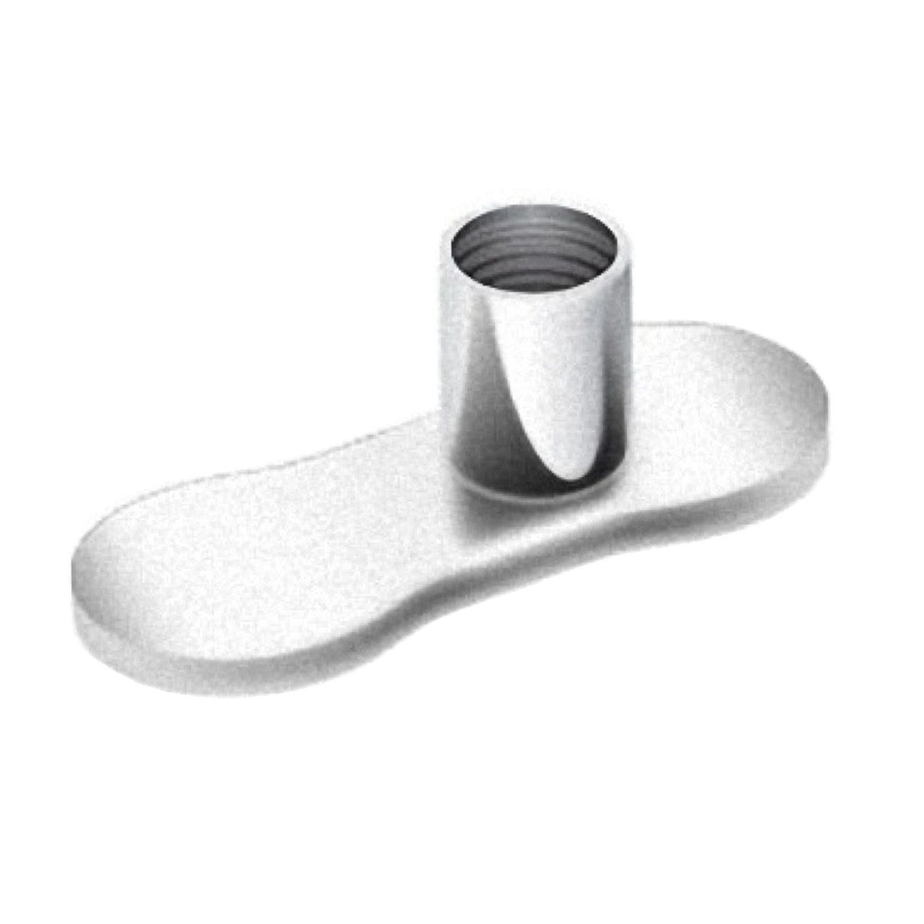 Taffstyle Piercing-Implantat Titan Hauptplatte Body Implantat Dermal Piercing, Grundplatte Anchor Skin Diver Anker Aufsatz Kugel Aufsatzkugel Flach
