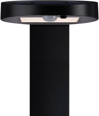 Paulmann LED Pollerleuchte Ryse, Bewegungsmelder, LED fest integriert, Warmweiß, LED-Modul