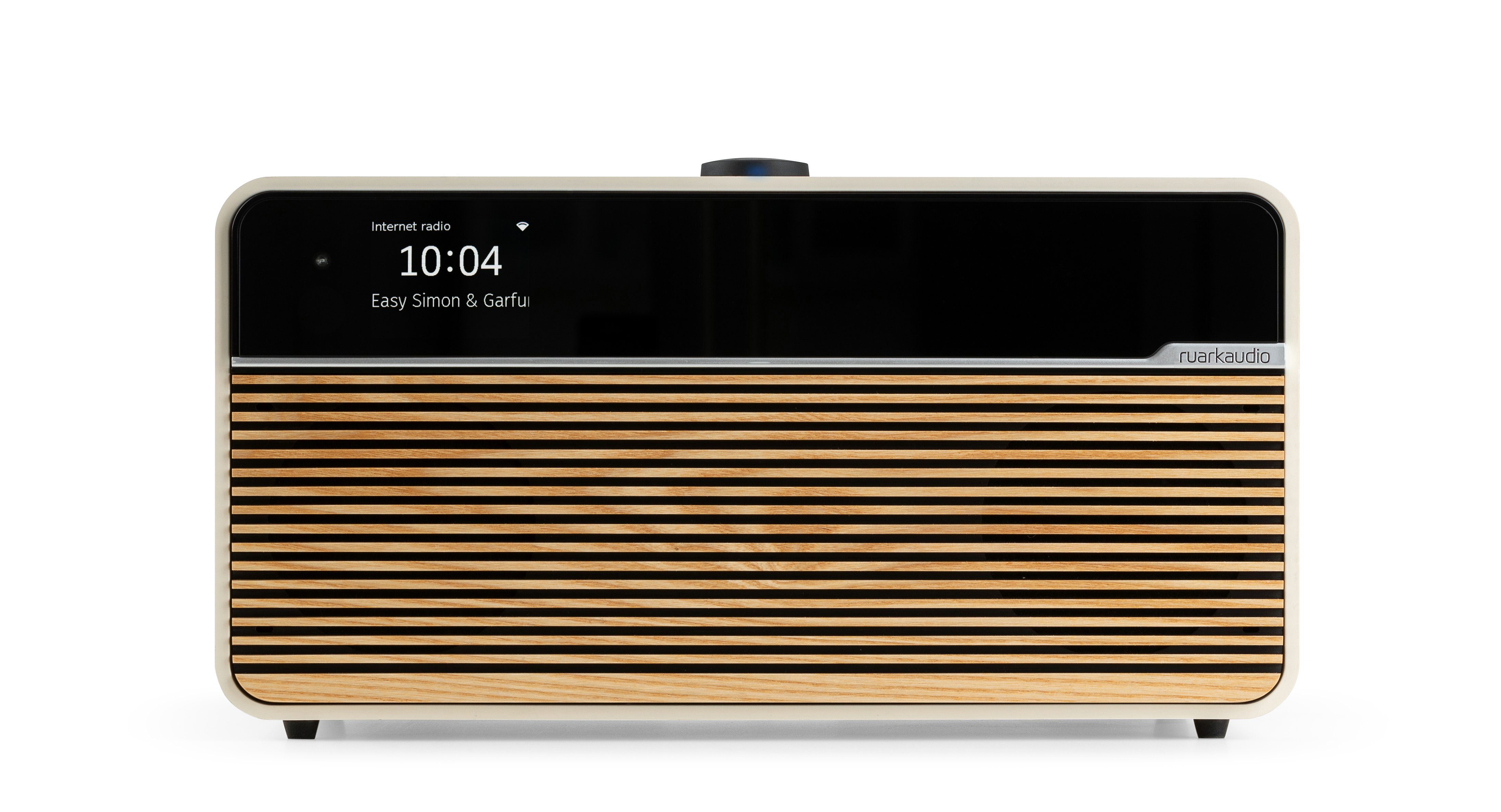 ruarkaudio ruark audio Globus Parent für UA-R2MK4-ESP / RUA-R2MK4-CRE, Bluetooth 5, SmartRadio-Tuner, Wi-Fi-Streaming, Fernbedienung, USB-C Creme