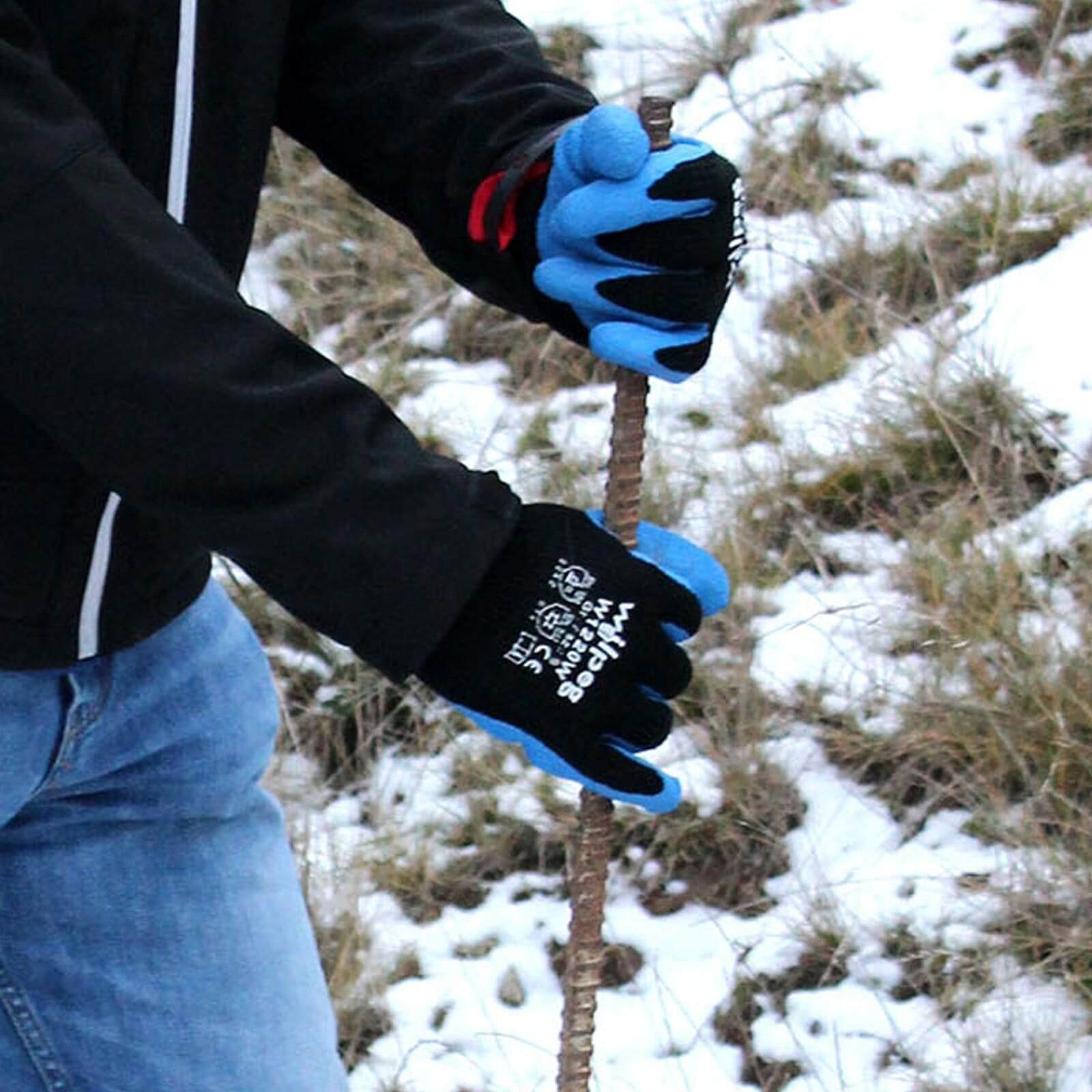 wilpeg® Skihandschuhe Wilpeg Kälteschutz-Handschuhe, Arbeitshandschuhe Paar 12 Gr. 9 (Spar-Set)