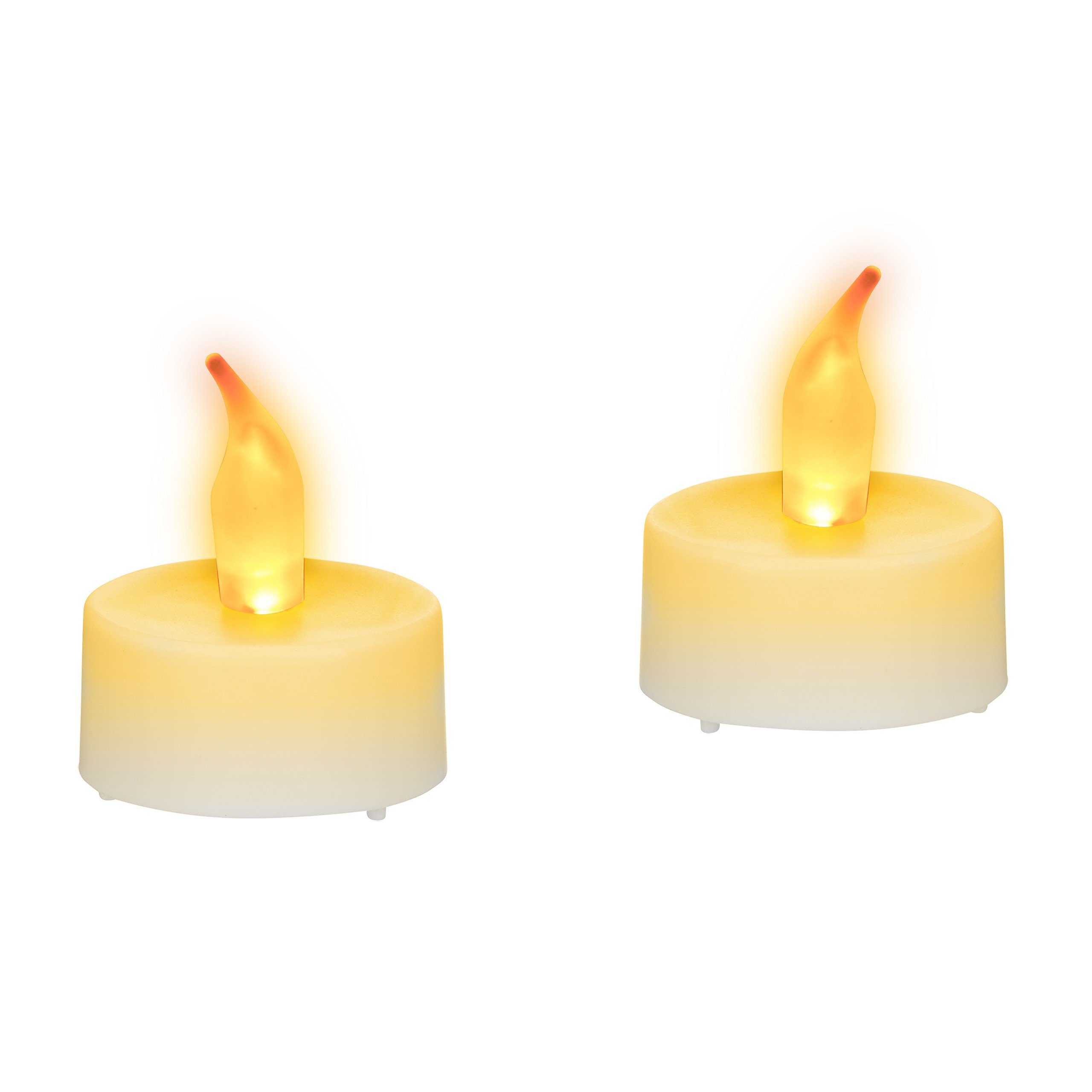 relaxdays LED-Kerze LED-Teelicht 2er Set günstig online kaufen