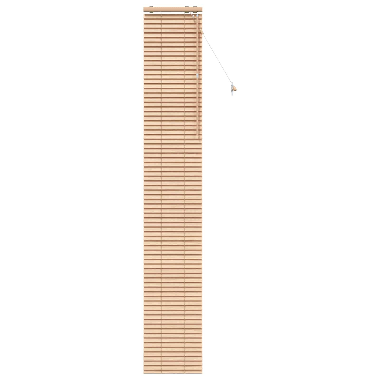 Rollo Venezianische Jalousie Eichenoptik 50 x 250 cm 35 mm, vidaXL