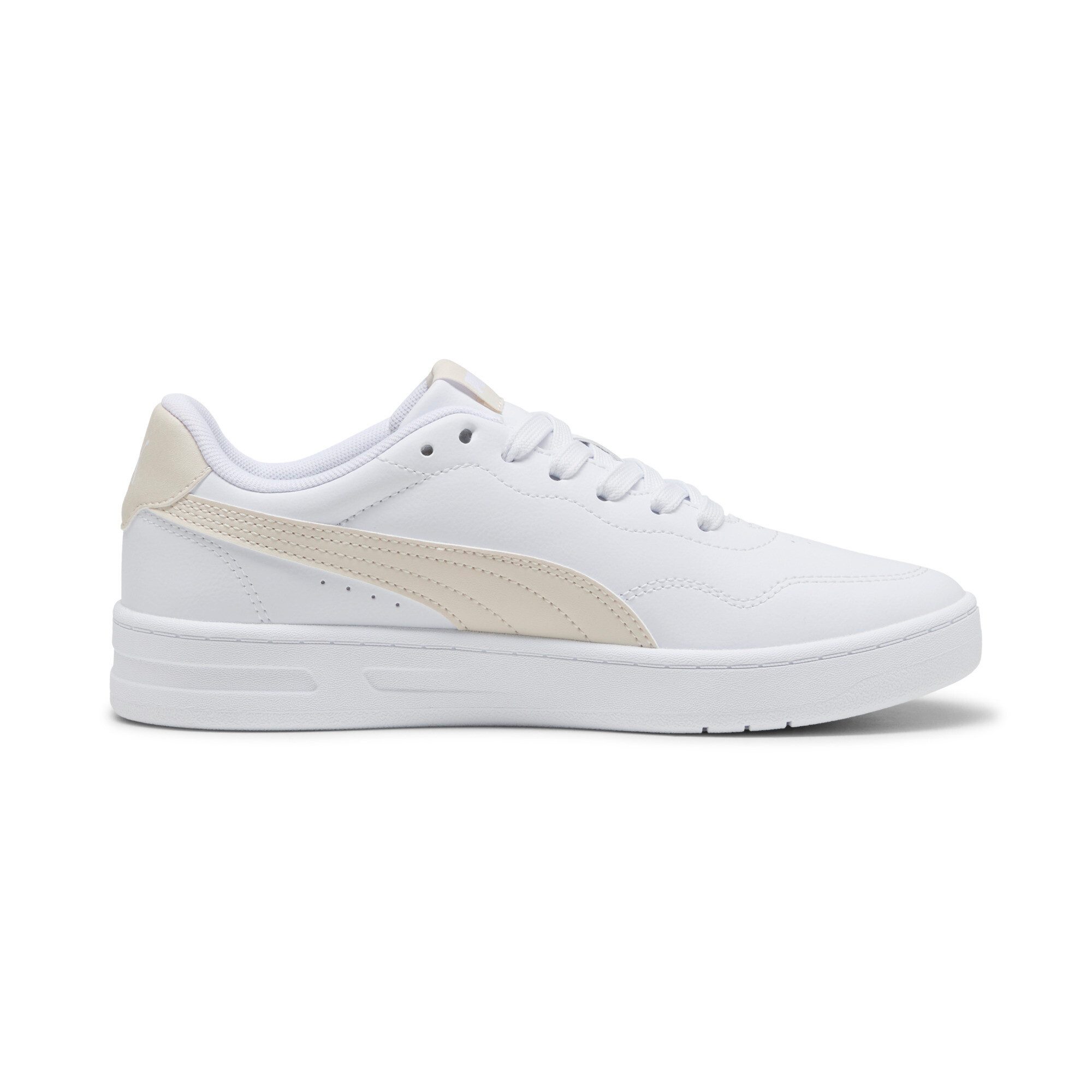PUMA COURT LALLY Sneaker mit leicht profilierter Gummilaufsohle, mit Schnürverschluss
