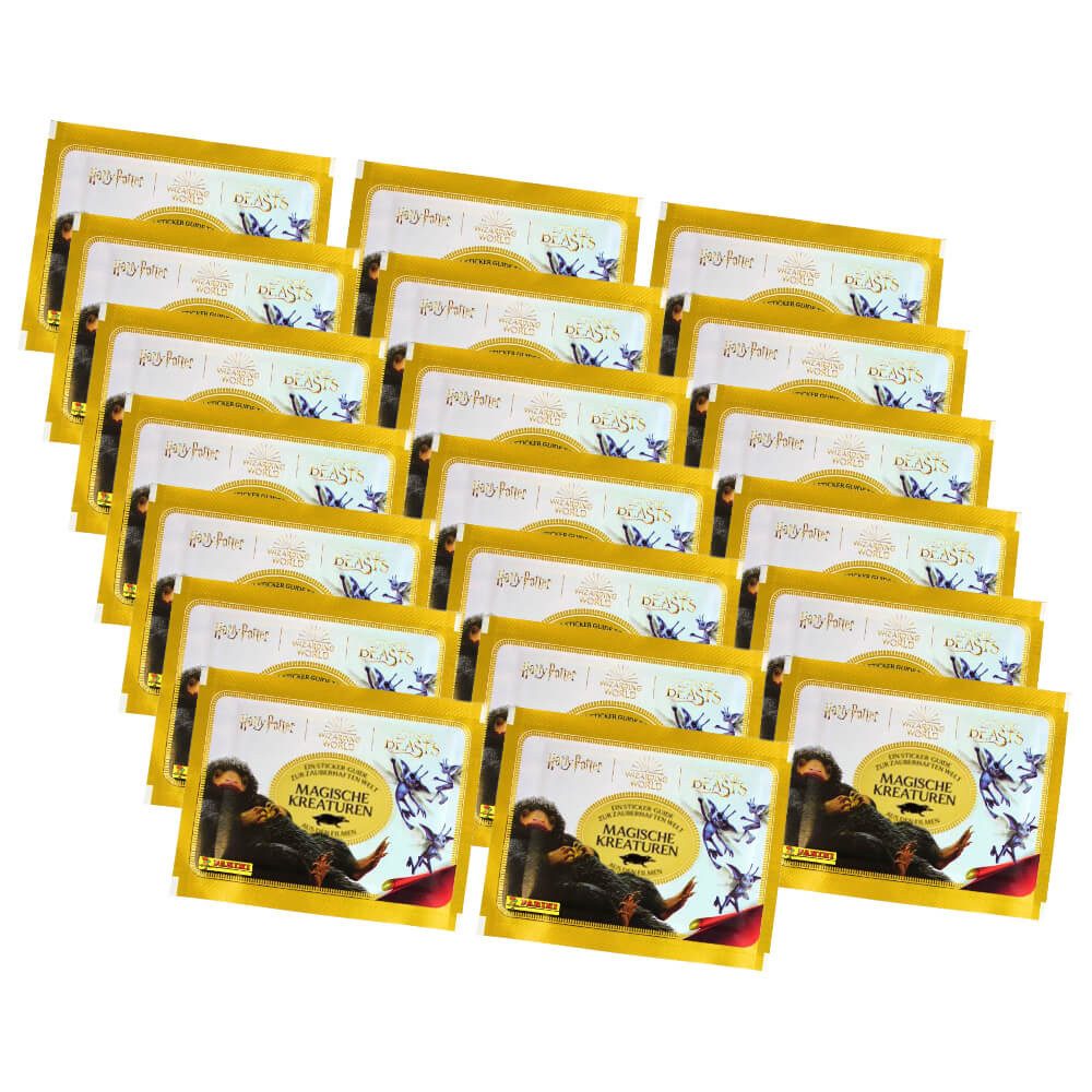 Sticker Panini Harry Potter Sticker - Magische Kreaturen (2023) - 20 Tüten