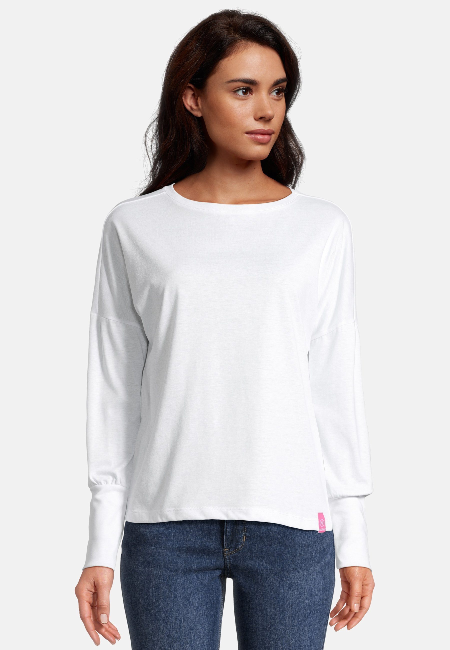 salzhaut Longsleeve SMAAK Damen normale Passform bequemes Langarmshirt, T-s günstig online kaufen