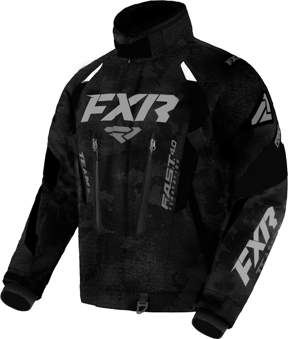 FXR Outdoorjacke Team FX 2-in-1 2023 Snowmobil Jacke herausnehmbares Innenfutter