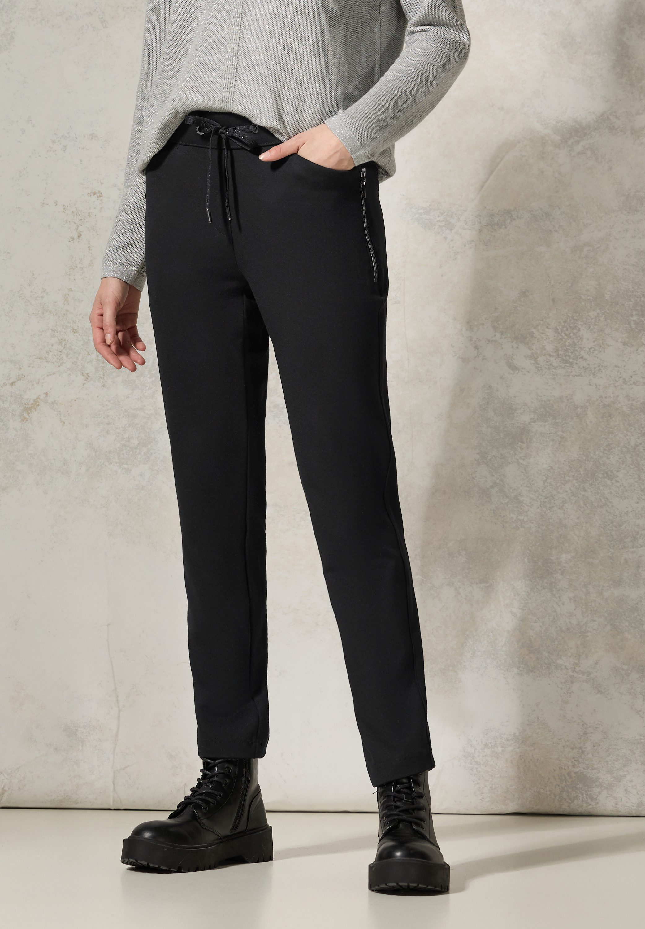 CECIL Stoffhose Middle Waist günstig online kaufen