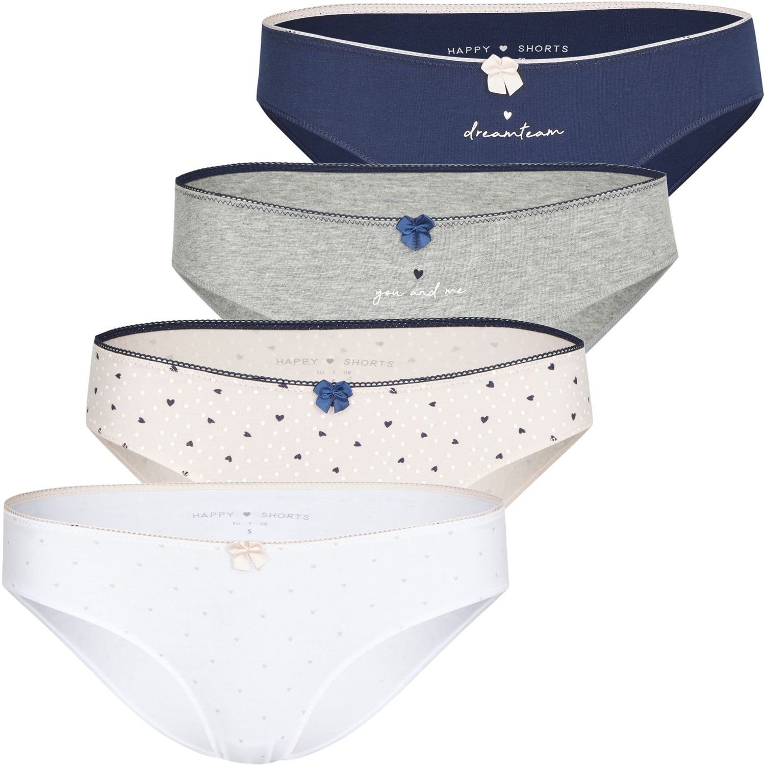 HAPPY SHORTS Slip 4 x Happy günstig online kaufen