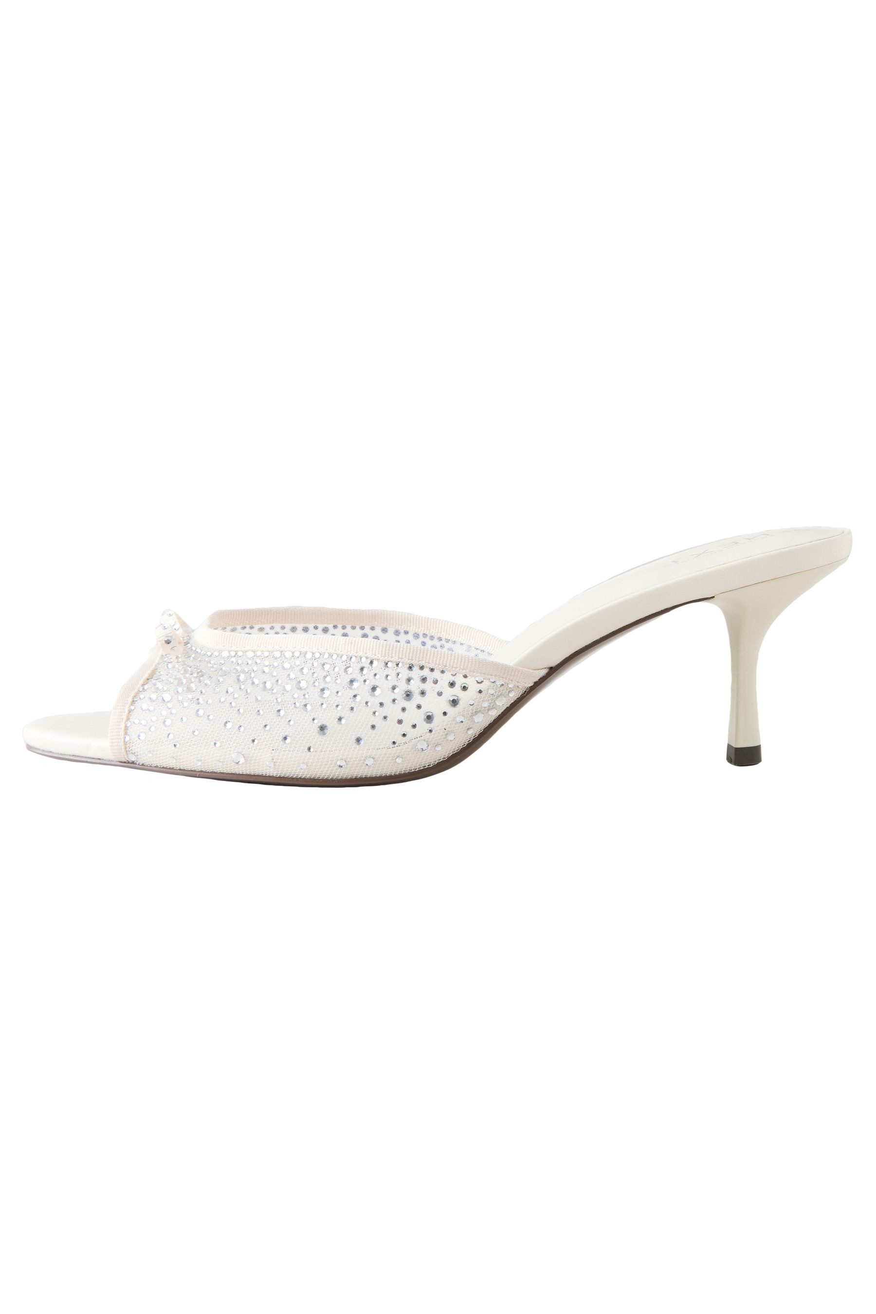 Next Forever Comfort® Pantoletten mit Glitzer Sandalette (1-tlg) günstig online kaufen