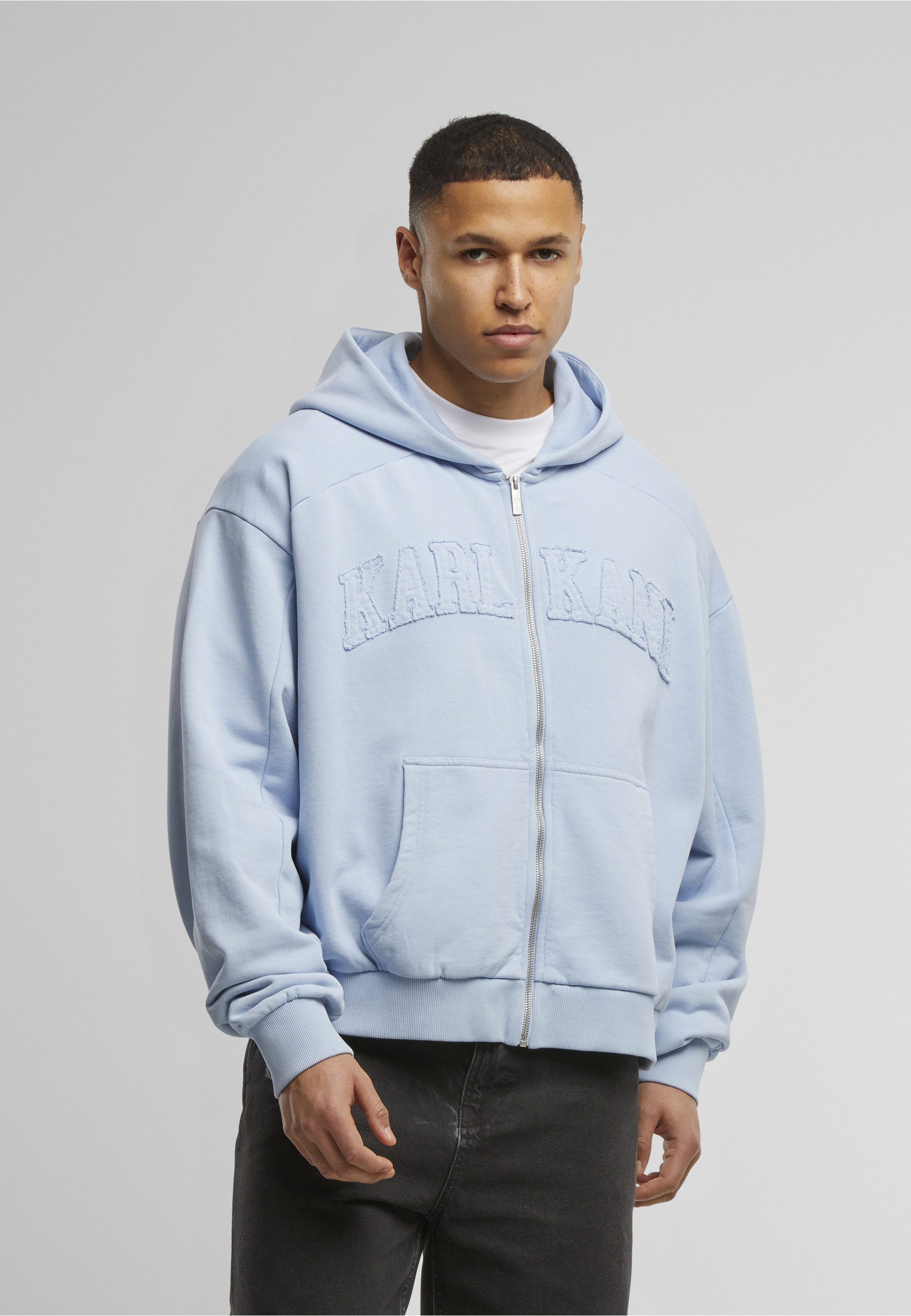 Karl Kani Sweatjacke Karl Kani College Heavy Crop Zip Hoodie