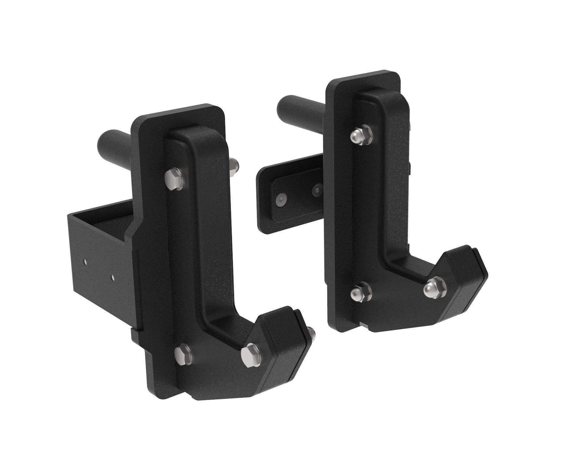 Lifemaxx Trainingsstation Lifemaxx Crossmaxx XL J-Hook Set PRO Schwarz höhenverstellbar
