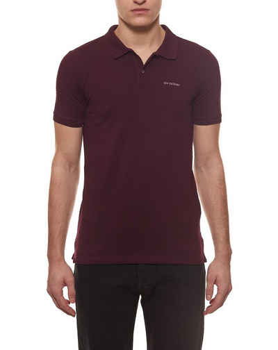Ben Sherman Rundhalsshirt »Ben Sherman Polo-Hemd modisches Polo-Shirt für Herren T-Shirt Kurzarm-Shirt Bordeaux«