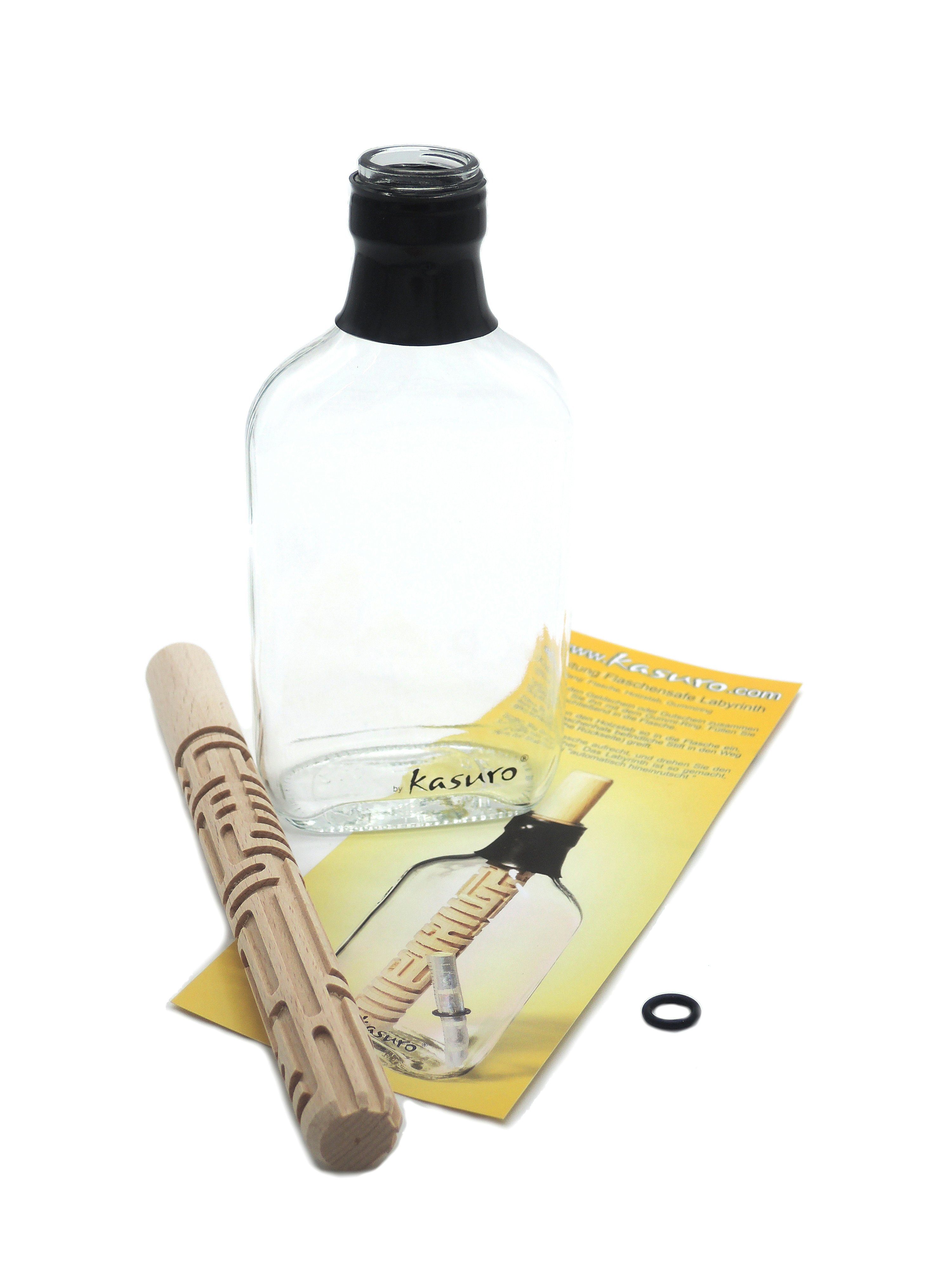 kasuro Geschenkbox Flaschensafe Labyrinth Geldgeschenk » Hochzeit Geburtstag Weihnachten
