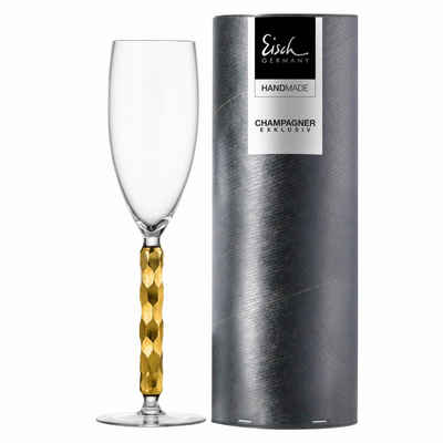 Eisch Champagnerglas »Gold Champagner Exklusiv«, Kristallglas