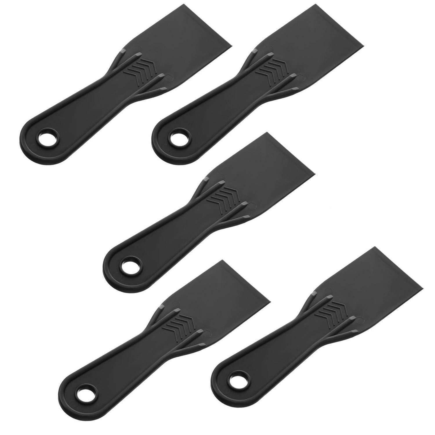 LuxusKollektion Flächenspachtel 5er Set Kunststoff Spachtel Malerspachtel Schaber (5-St)