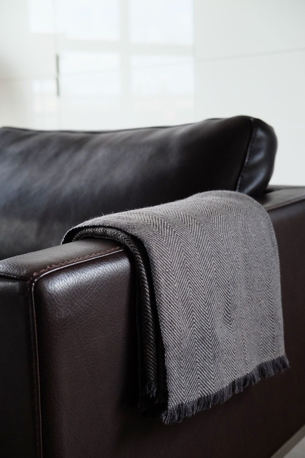 Plaid Erable 130 x 190, Mahogany