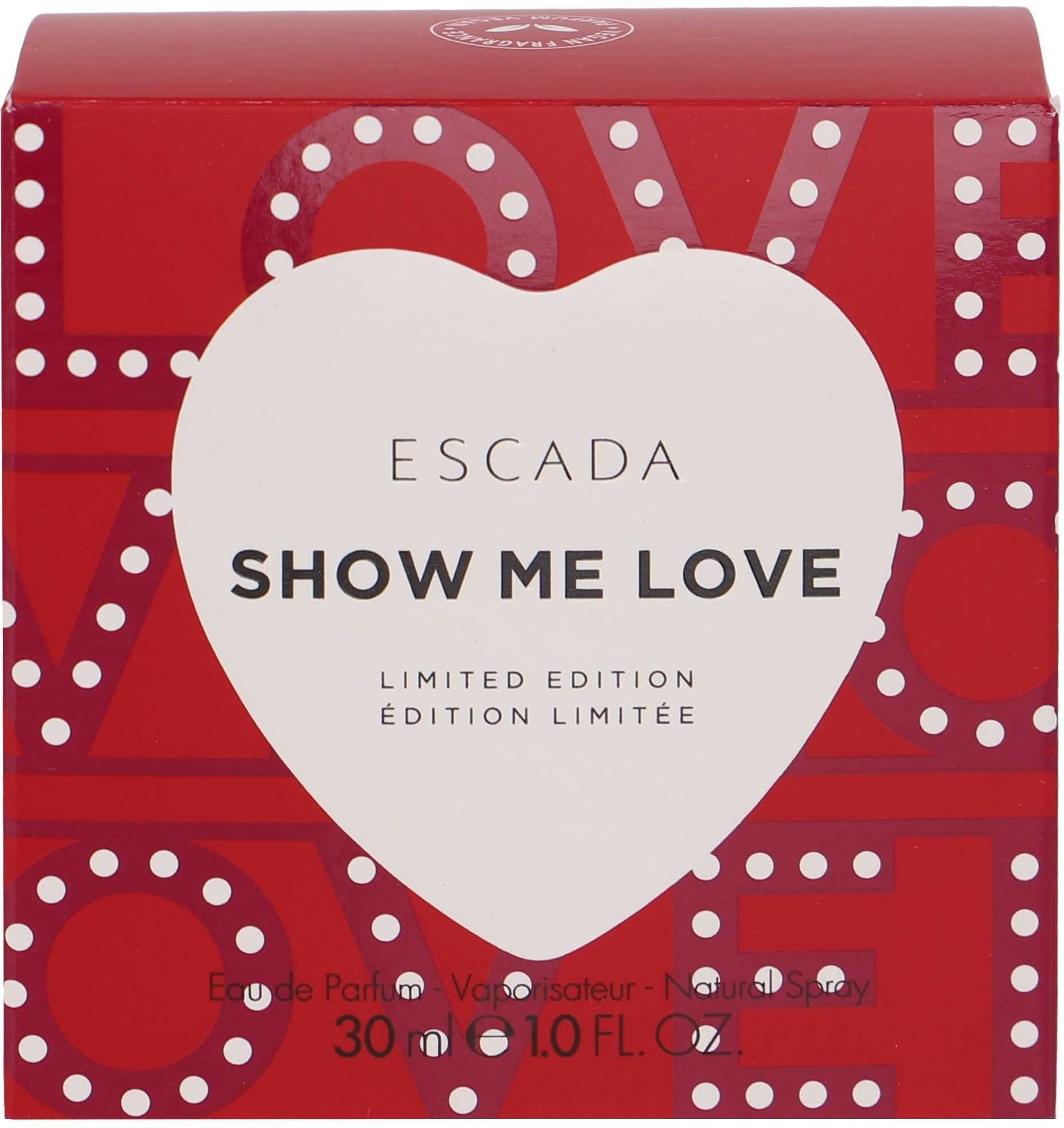 ESCADA Eau de Parfum ESCADA Show Me Love, mit blumiger Note