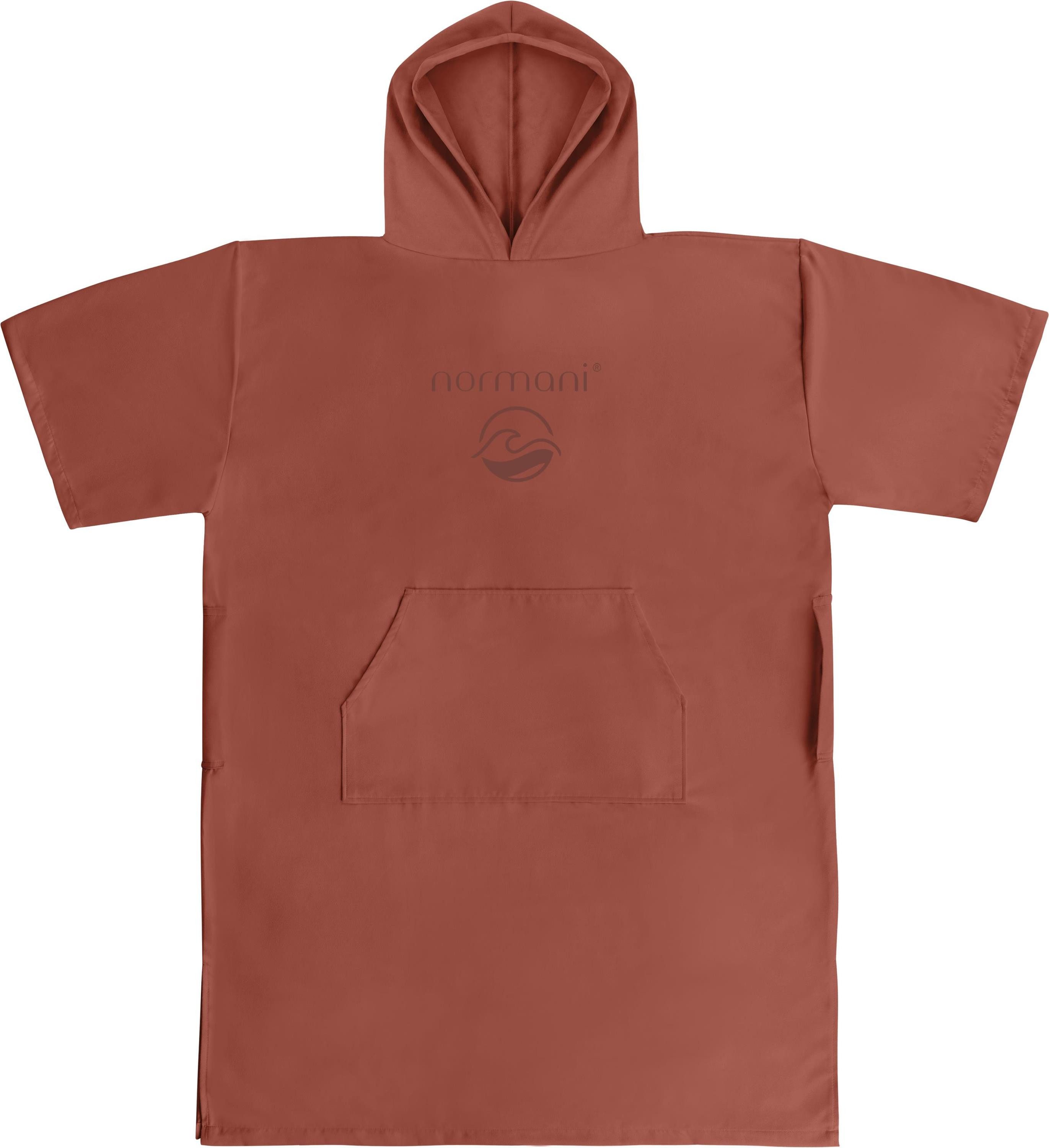 normani Unisex-Bademantel Mikrofaser Badeponcho Siargao, Polyester, Kapuze, günstig online kaufen