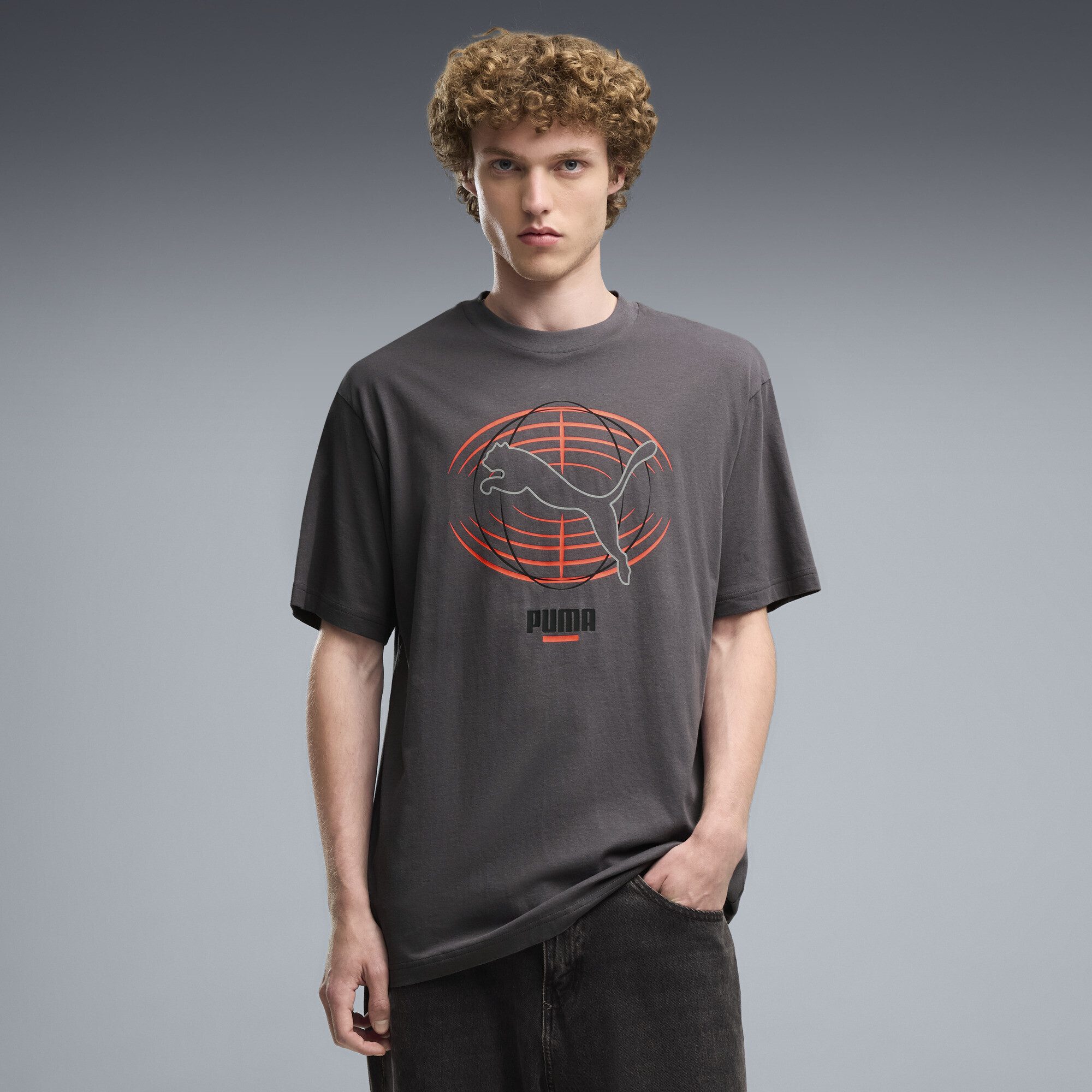 PUMA T-Shirt PUMATECH Relaxed Graphic T-Shirt Herren