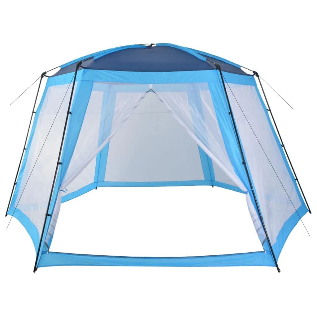 vidaXL Poolverdeck, Pool-Zelt 500x433x250 cm Blau