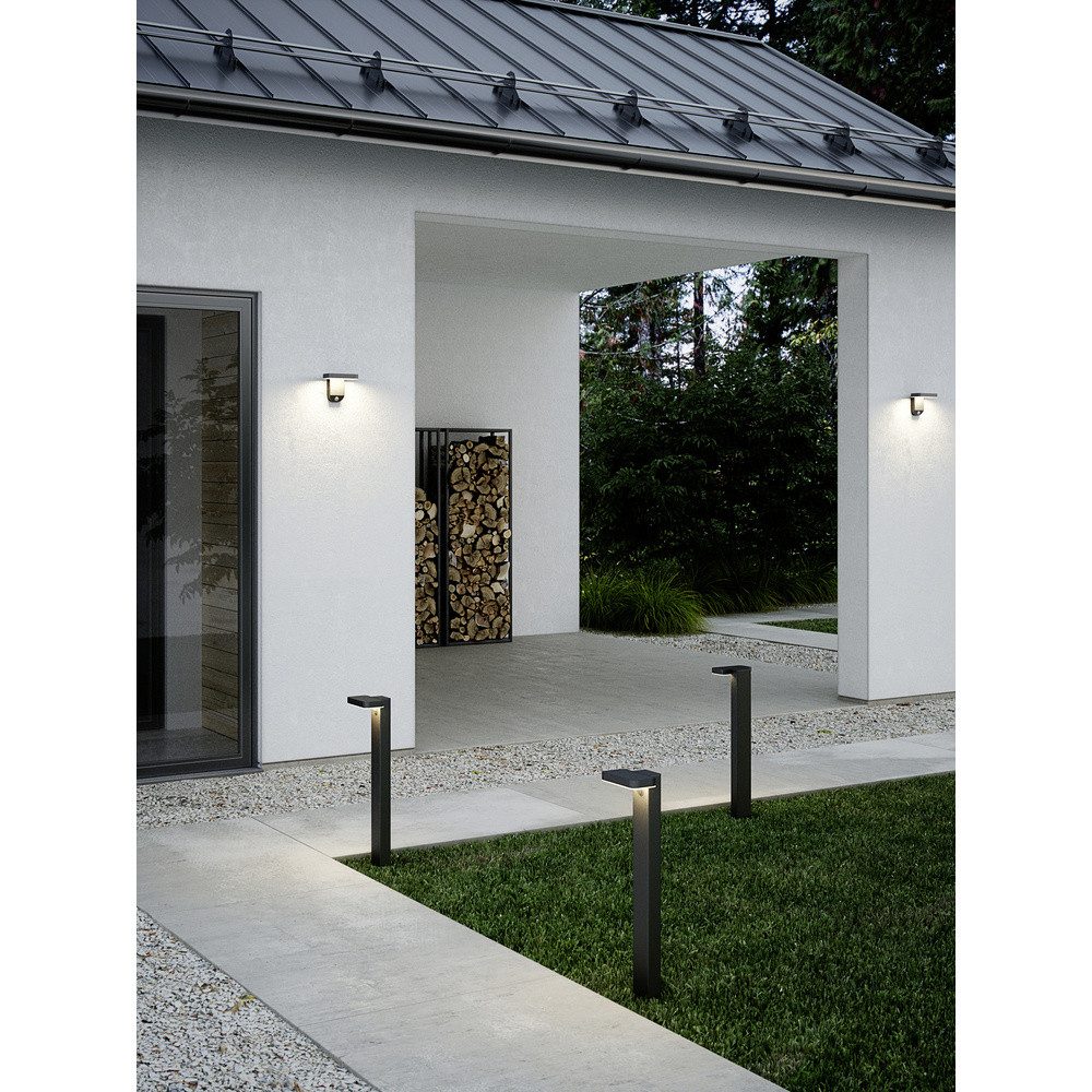 Nordlux Pollerleuchte Nordlux 2415038003 Solar-Außenstandleuchte LED LED 4.5 W Schwarz