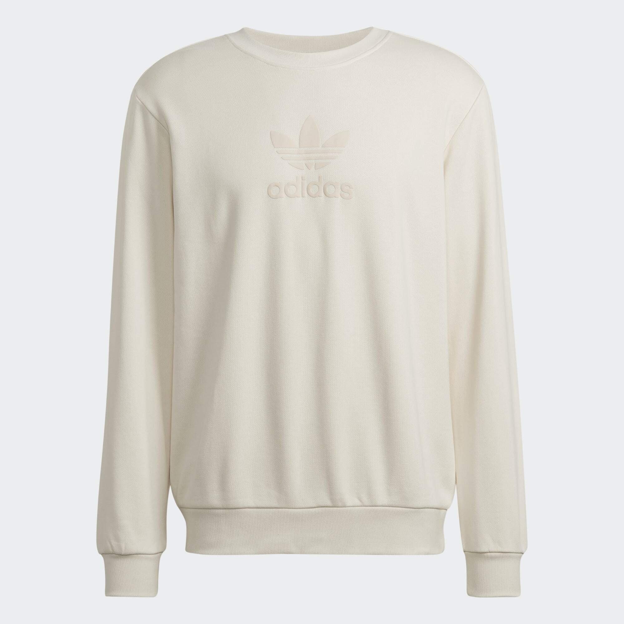 adidas Originals Sweatshirt TREFOIL White SWEATSHIRT Wonder SERIES STREET