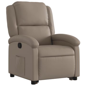 vidaXL Sessel Relaxsessel mit Aufstehhilfe Cappuccino-Braun Kunstleder (1-St)