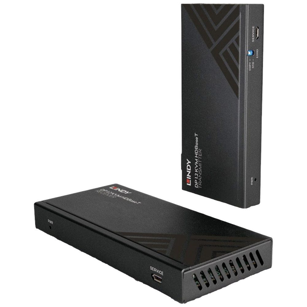 LINDY 39385 1 Port KVM-Extender DisplayPort® 3840 x 2160 Pixel, 1920 Adapter