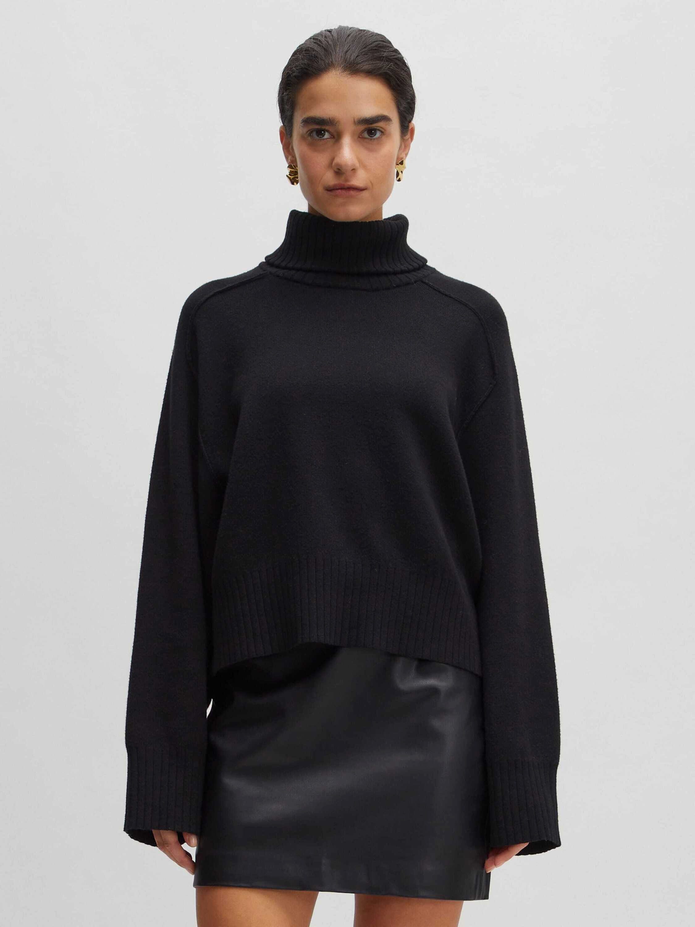 EDITED Rollkragenpullover Maggie (1-tlg) Plain/ohne Details günstig online kaufen