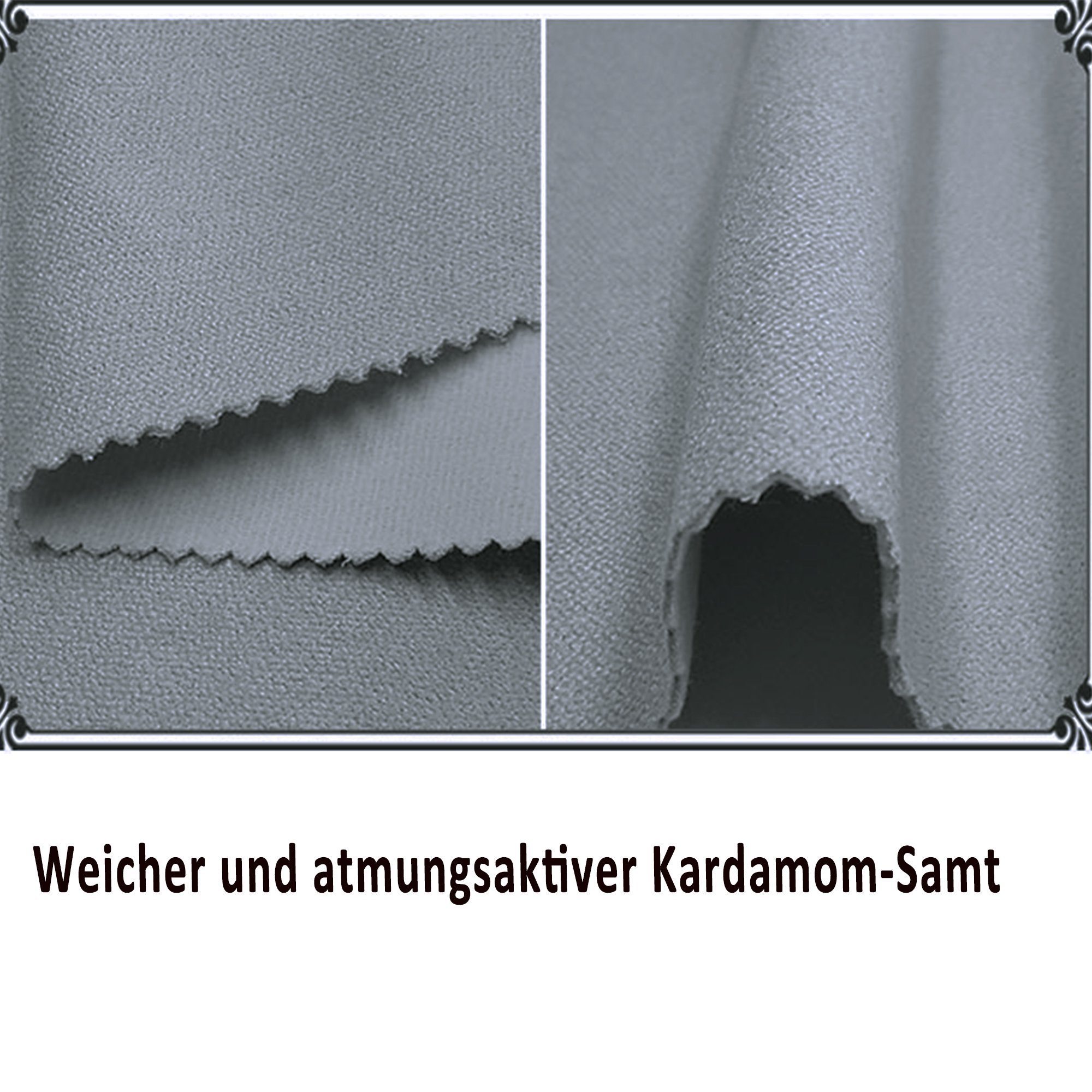 Polsterbett (Doppelbett 140x200cm mit Lattenrost), mit Stauraum am Kopfteil und USB-Anschluss, Bezug aus Samt