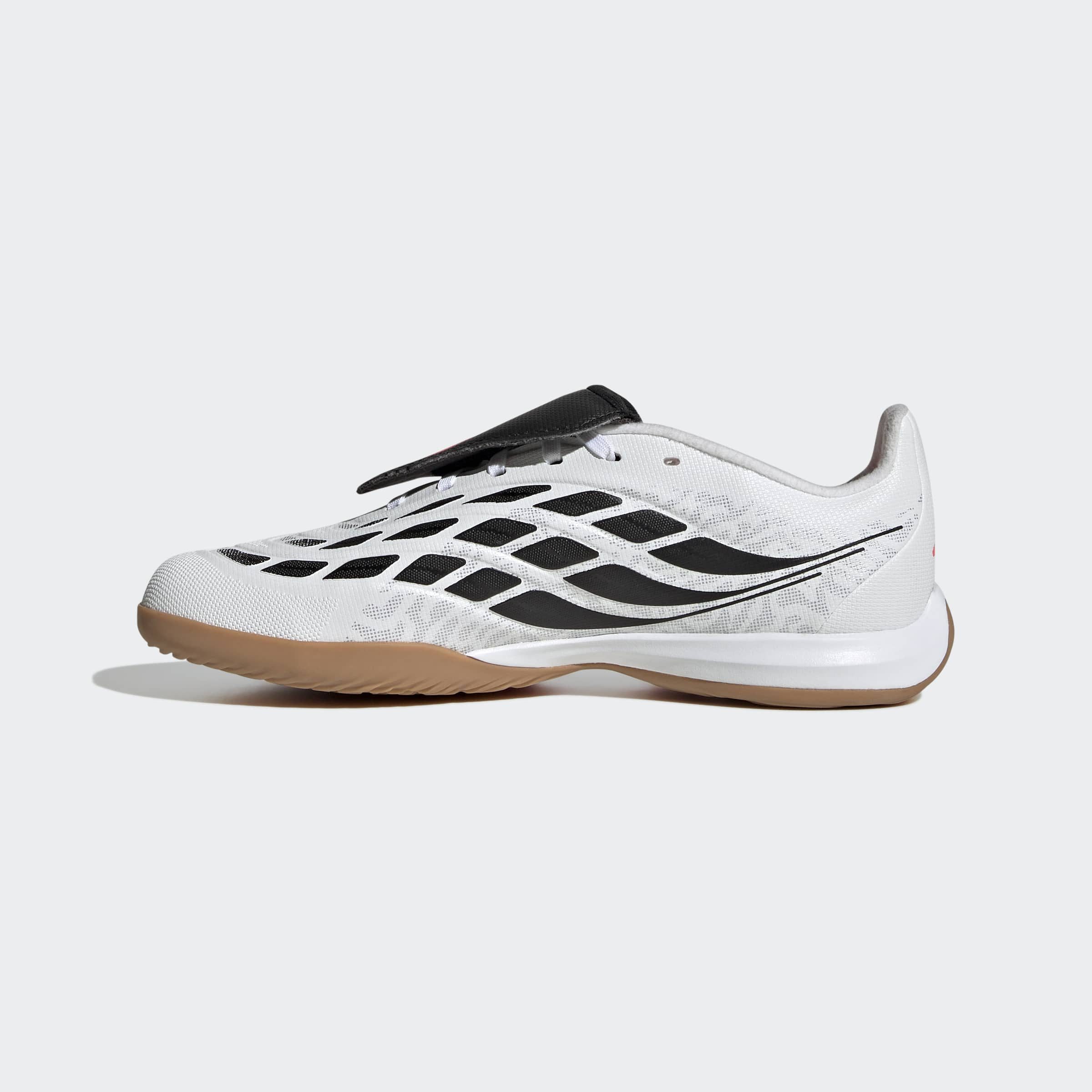 adidas Performance PREDATOR LEAGUE KIDS, UMSCHLAGBARE ZUNGE Fußballschuh für Hallenboden, für Jugendliche & Kinder
