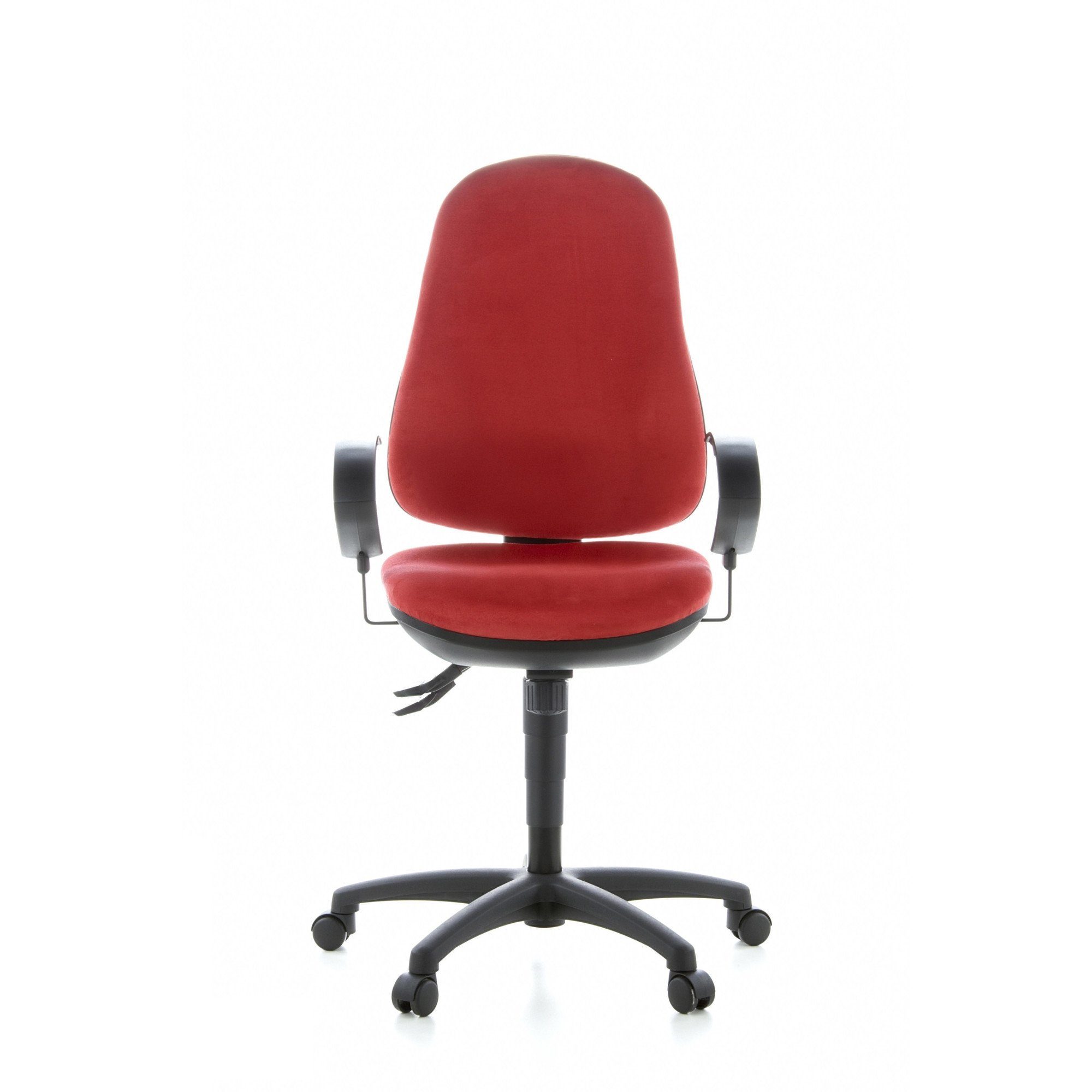 TOPSTAR Drehstuhl Profi Bürostuhl ERGO SYDNEY Stoff (1 St), Schreibtischstuhl ergonomisch Rot