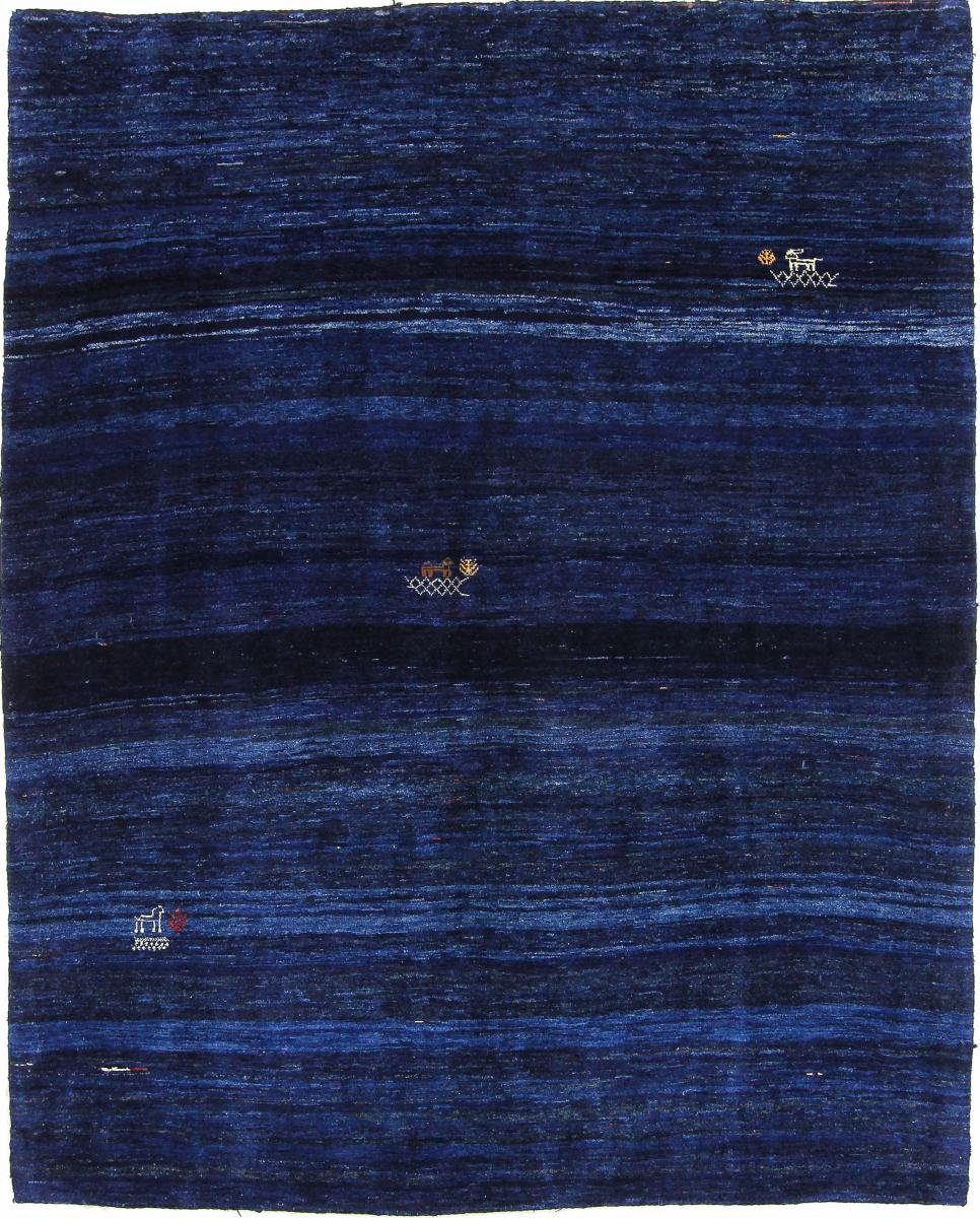 Orientteppich Perser Gabbeh Kashkuli 159x196 Handgeknüpfter Moderner Orientteppich, Nain Trading, rechteckig, Höhe: 15 mm