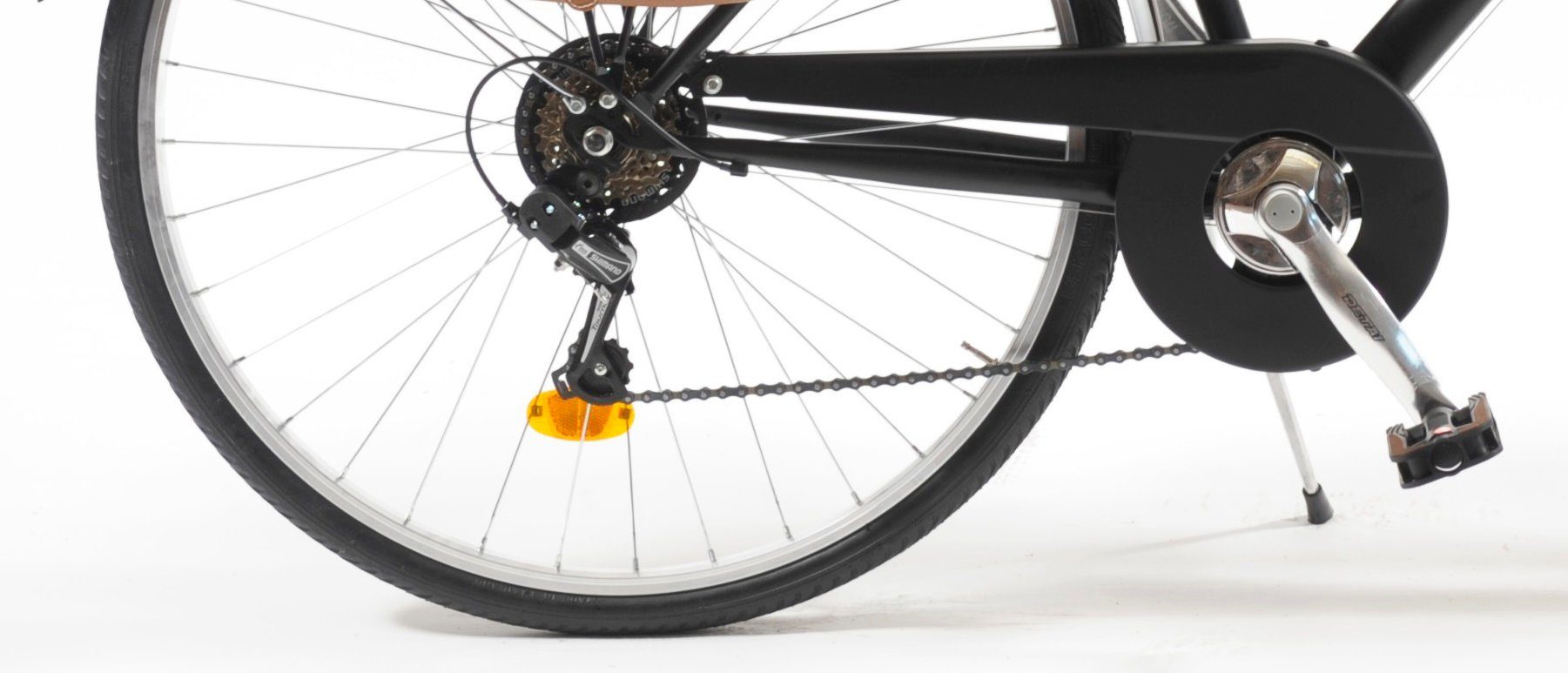 VENICE - I love Italy City Bike 605 Lady, 6-speed, derailleur gears, for women, derailleur gears