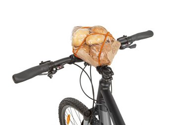 carryyygum Fahrrad-Flaschenhalter, Lenkerspannband orange