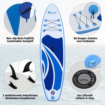 BIGTREE SUP-Board Stand Up Paddle Board Set, mit Paddel,Luftpumpe