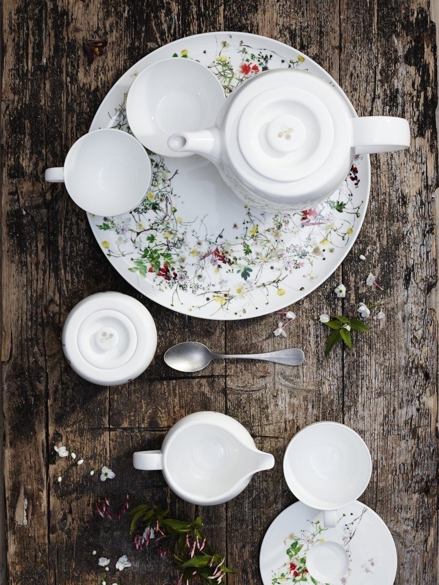 Rosenthal Becher Brillance Grand Air Becher mit Henkel 0,34 l, Bone China, Tassen