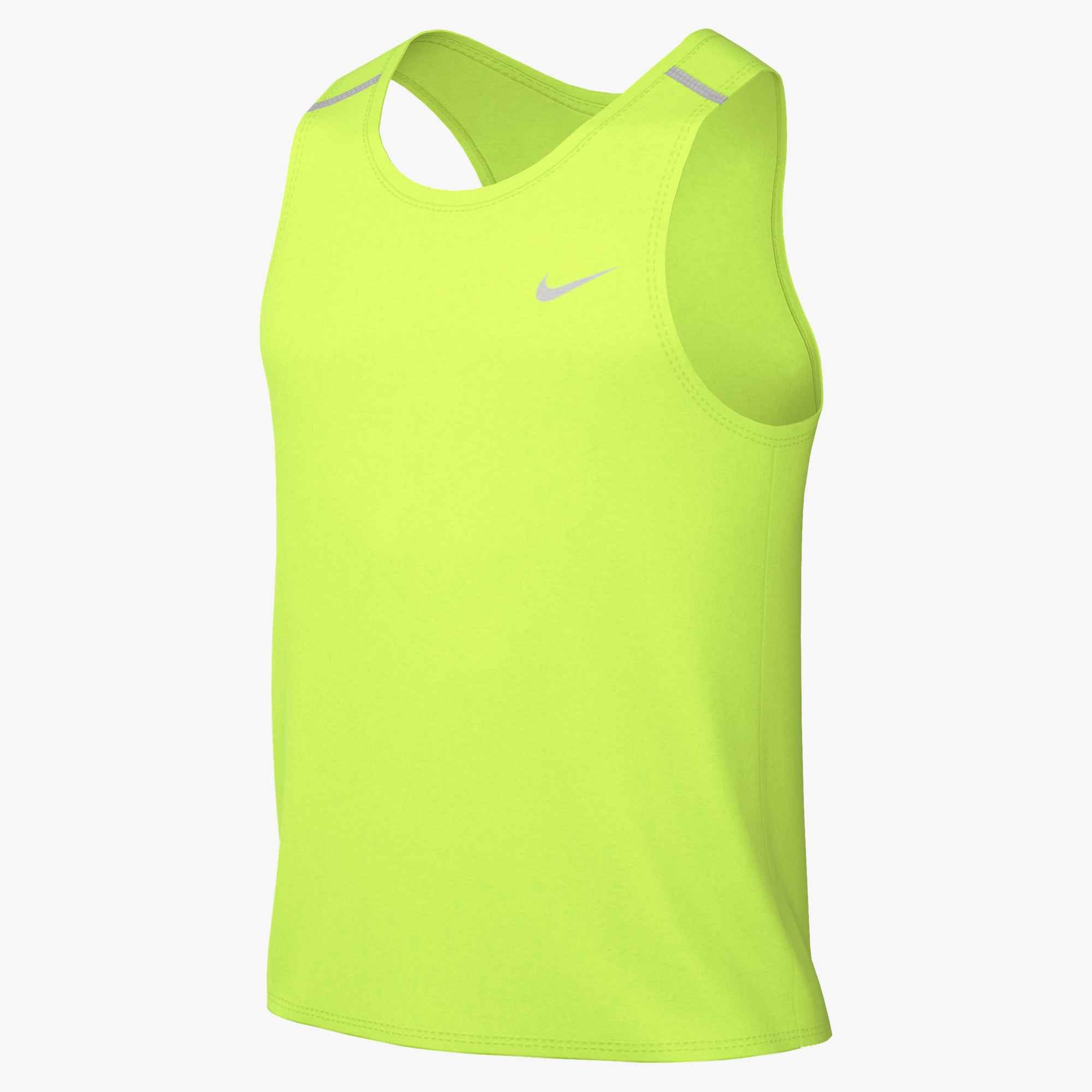 Nike Tanktop Nike Miler Men's Dri-FIT Running Tank mit reflektierenden Details, atmungsaktives Material