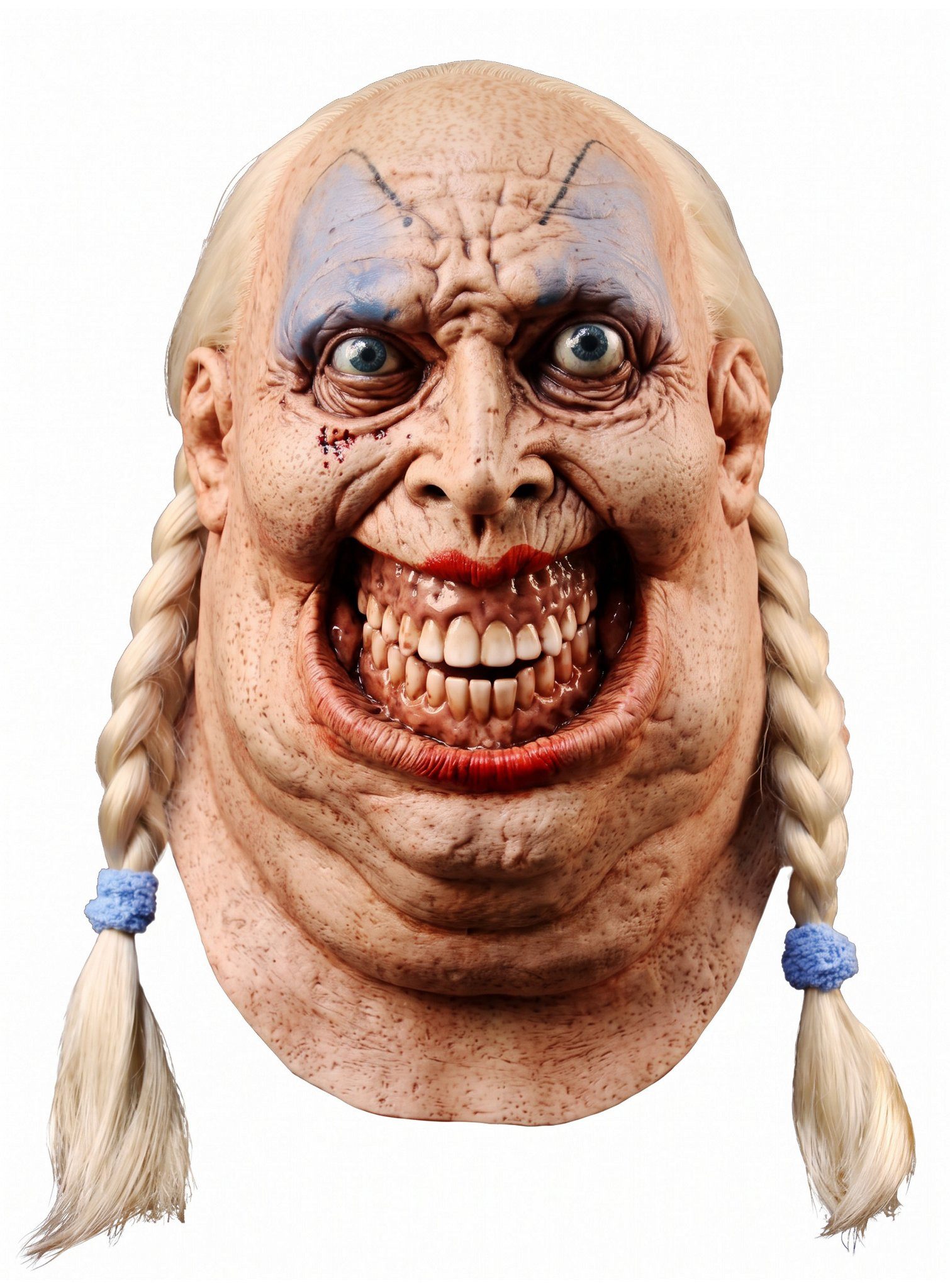 Ghoulish Productions Verkleidungsmaske Dicke Bauerstochter - Karneval Faschingskostüm