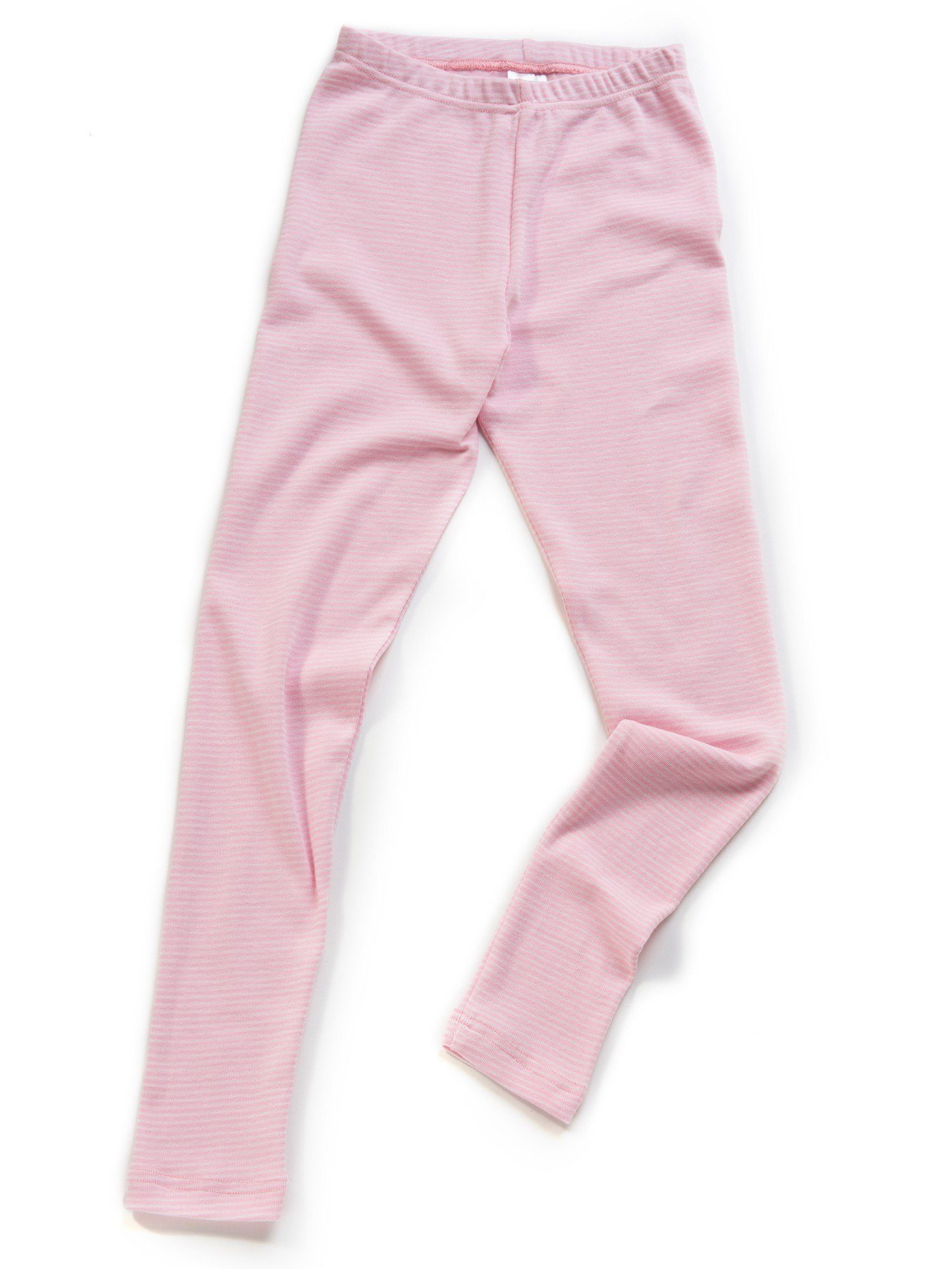 HERMKO Leggings 26720 Bio-Baumwolle/Polyester Ringeloptik weicher bequemer Dehnbund