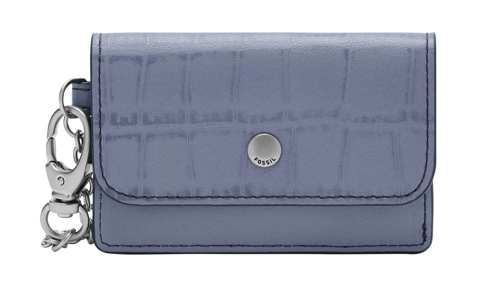 Fossil Kartenetui Card Case Flap, aus echtem Leder