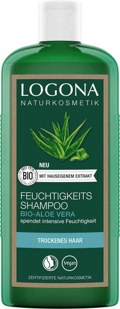 LOGONA Haarshampoo Logona Feuchtigkeits-Shampoo Bio-Aloe Vera